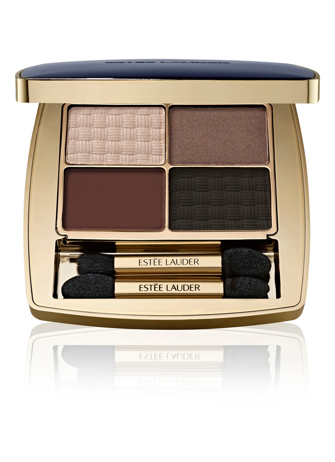 Estée Lauder The Essential Eyeshadow Quad - oogschaduw palette - voorkant 4 prenup