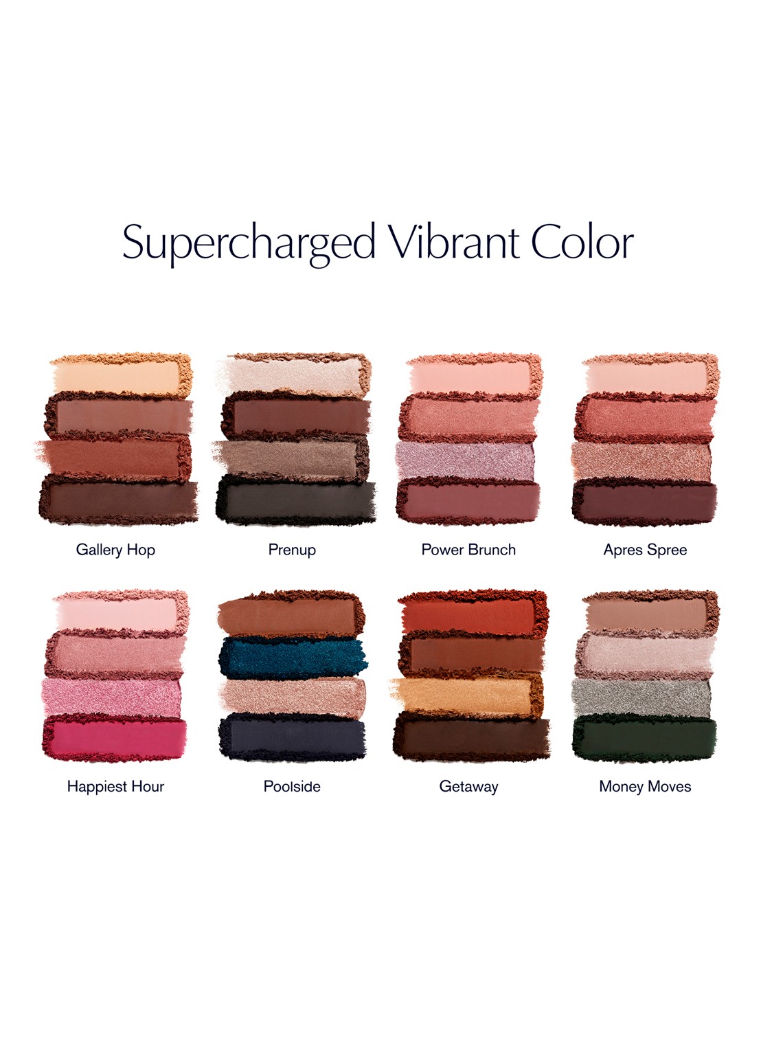 Estée Lauder The Essential Eyeshadow Quad - oogschaduw palette - detail 4 power brunch