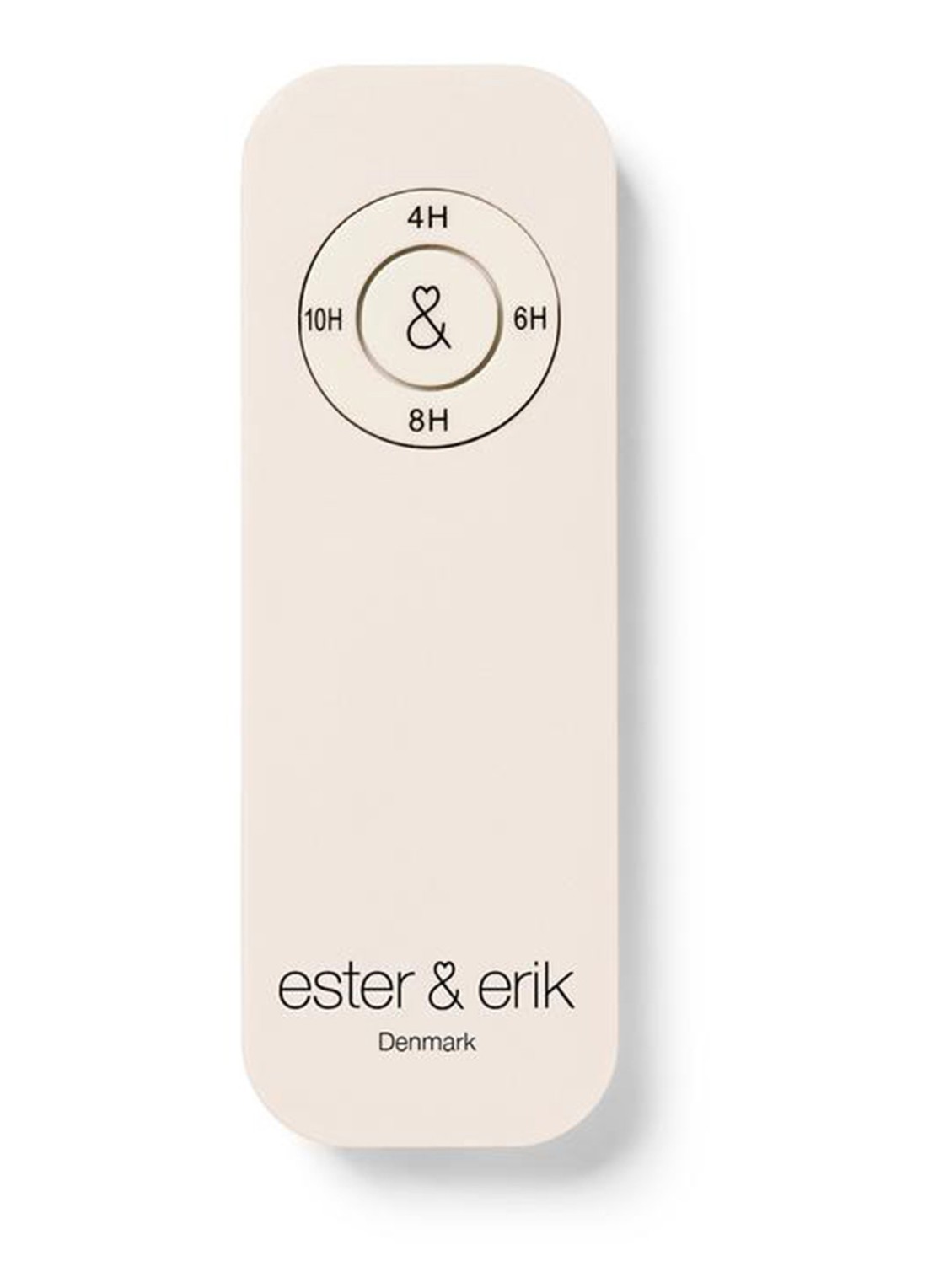 ester & erik Afstandsbediening voor LED-kaarsen - voorkant 2 gebroken wit