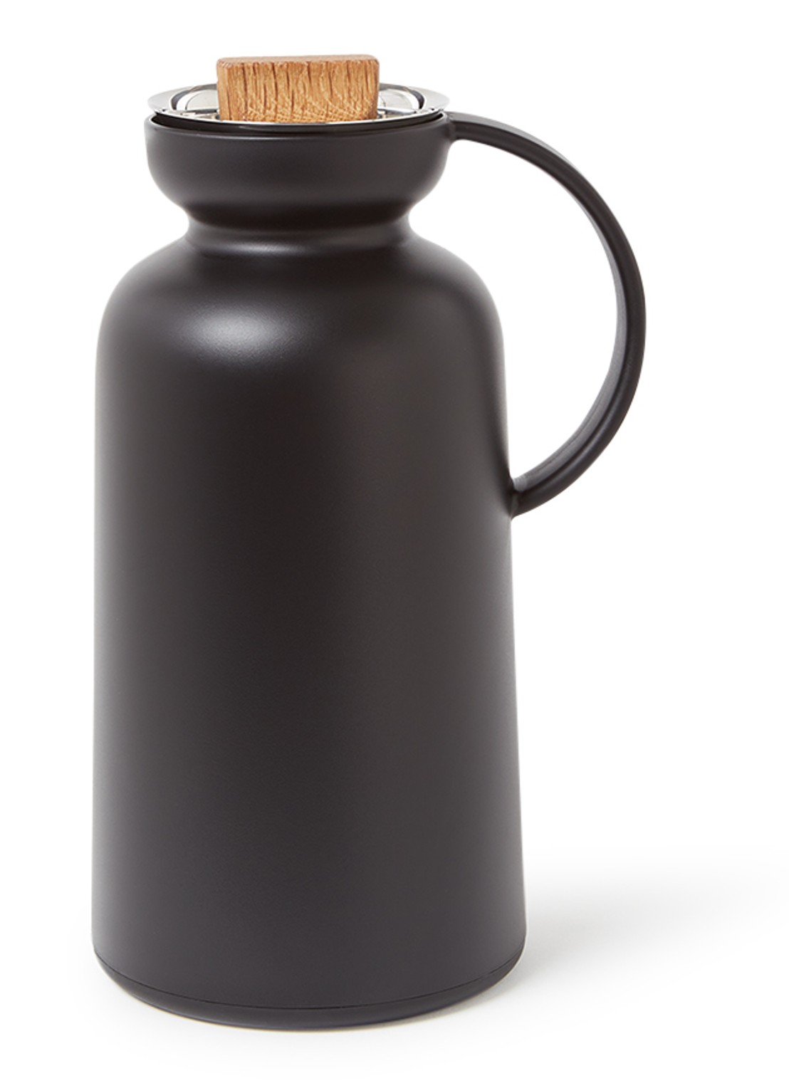 Eva Solo Silhouette thermoskan 1liter - voorkant zwart