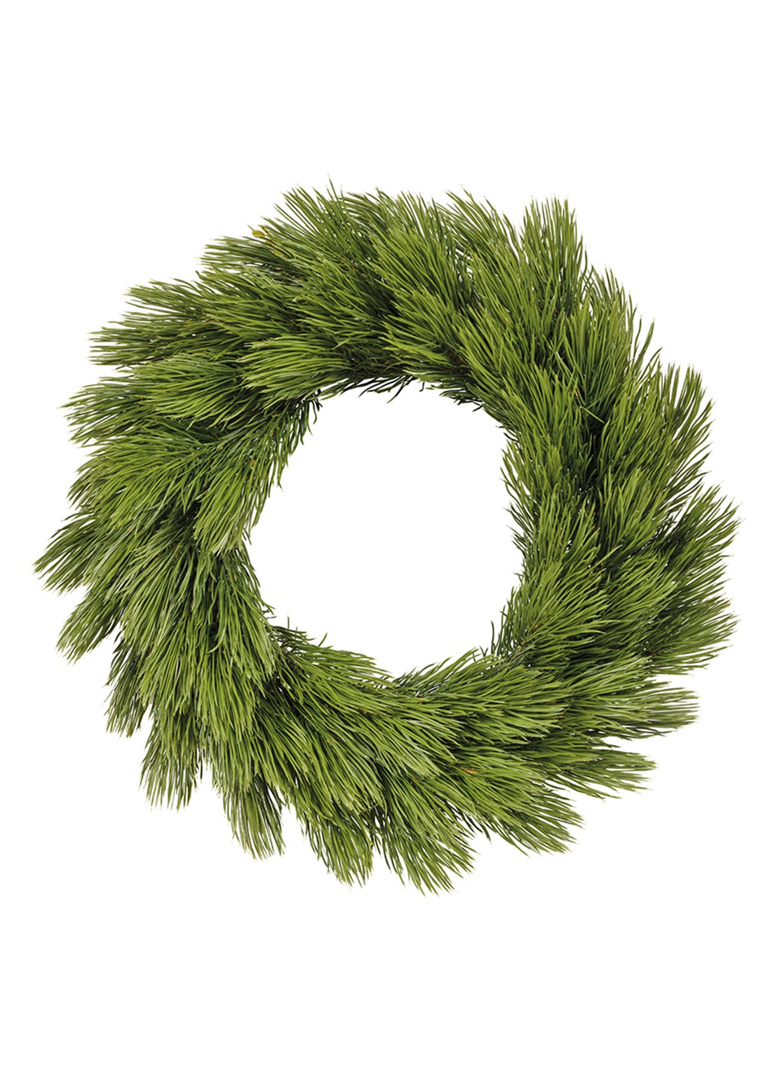 Everlands Bistra kerstkrans 50 cm - voorkant groen