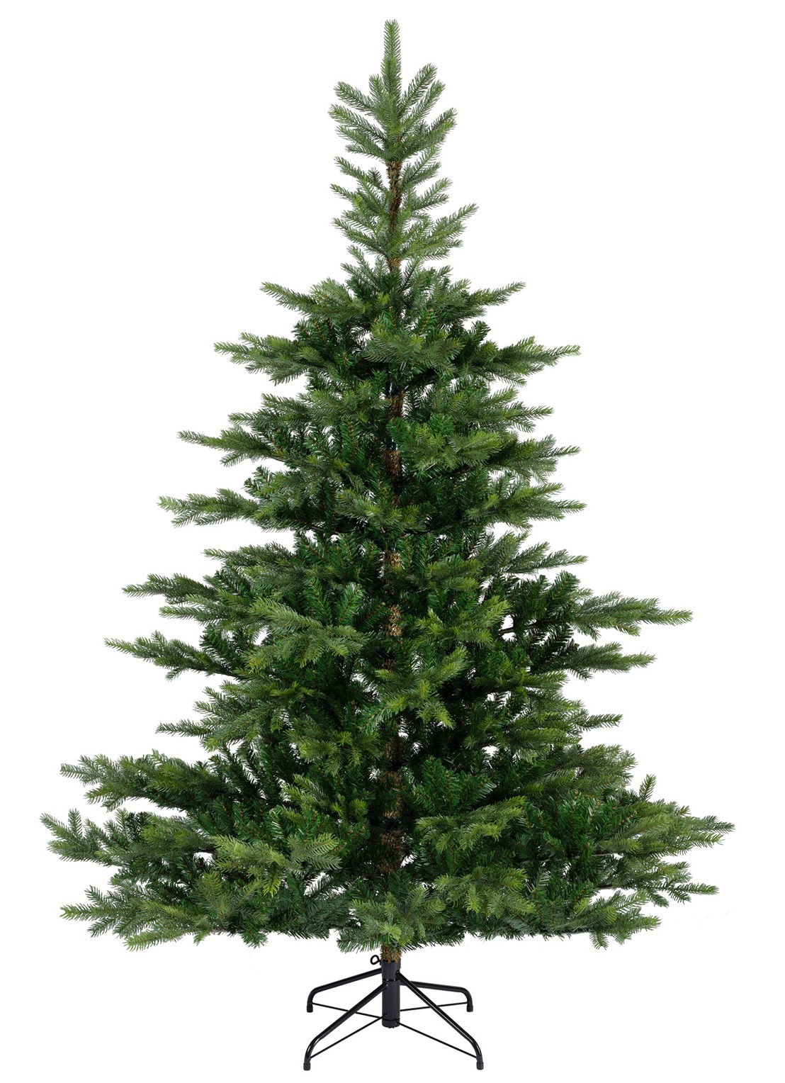 Everlands Grandis Fir kunstkerstboom 180 cm - voorkant groen
