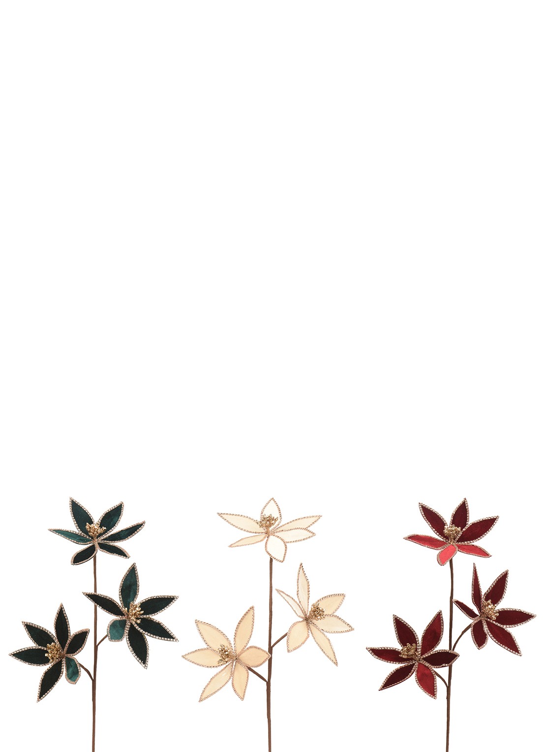 Everlands Kersttak 63 cm - voorkant multicolor