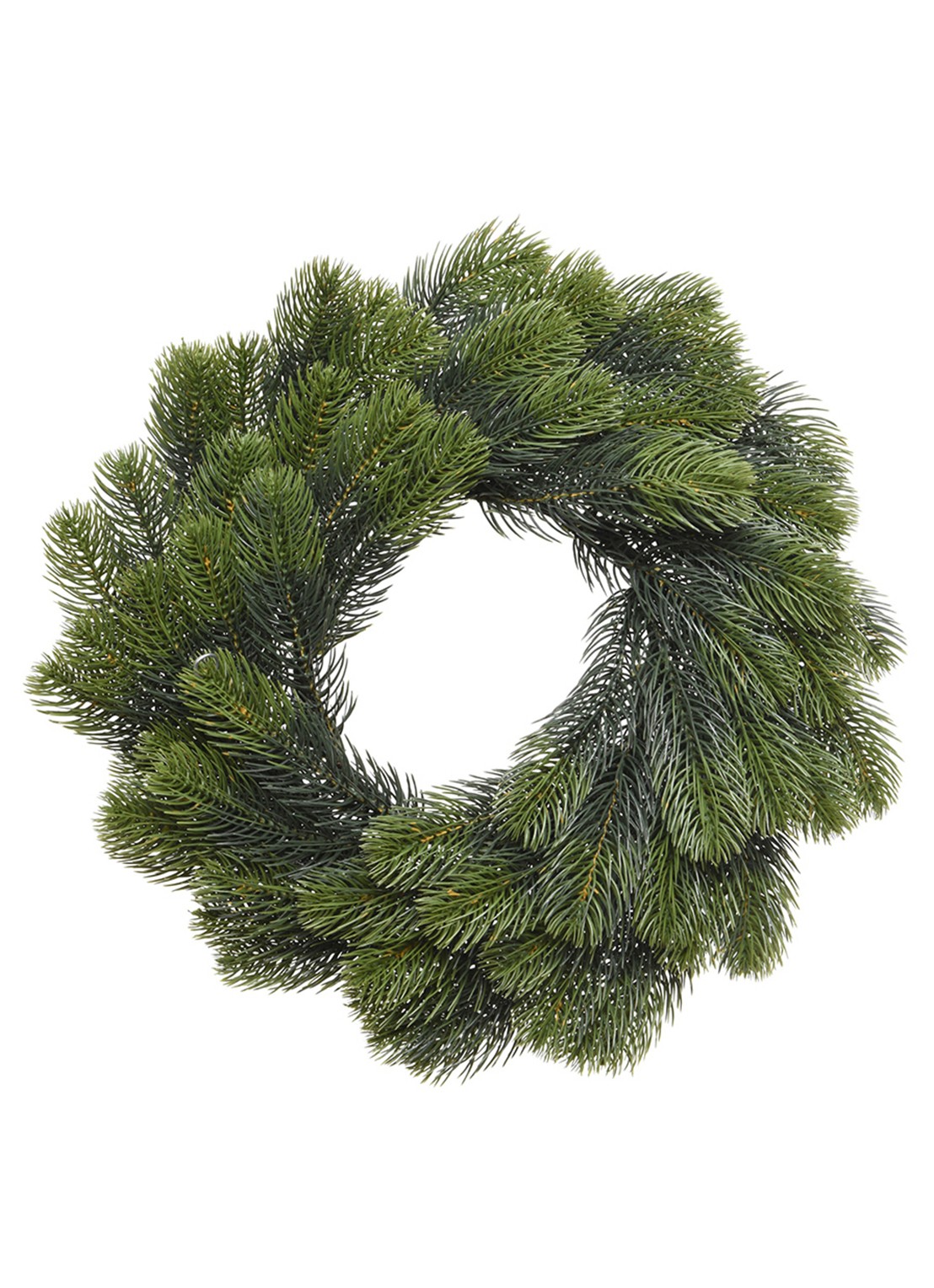 Everlands Winnipeg kerstkrans 50 cm - voorkant groen