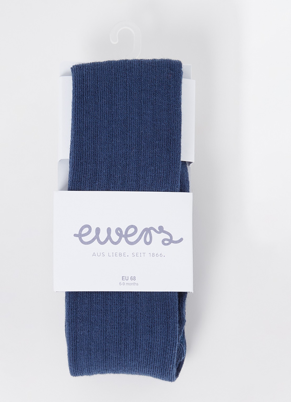 Ewers Maillot met ribstructuur - voorkant indigo