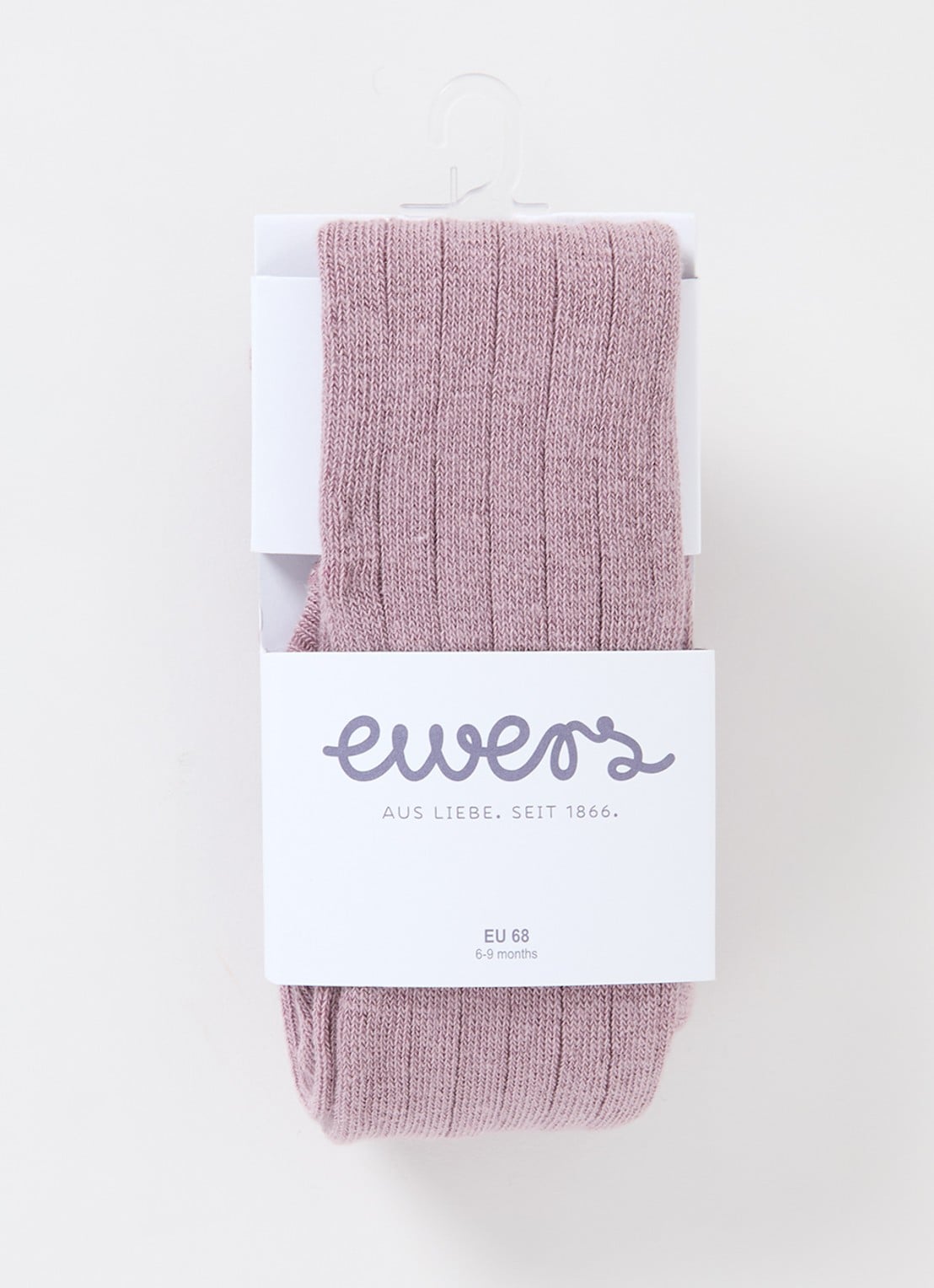 Ewers Maillot met ribstructuur - voorkant lila