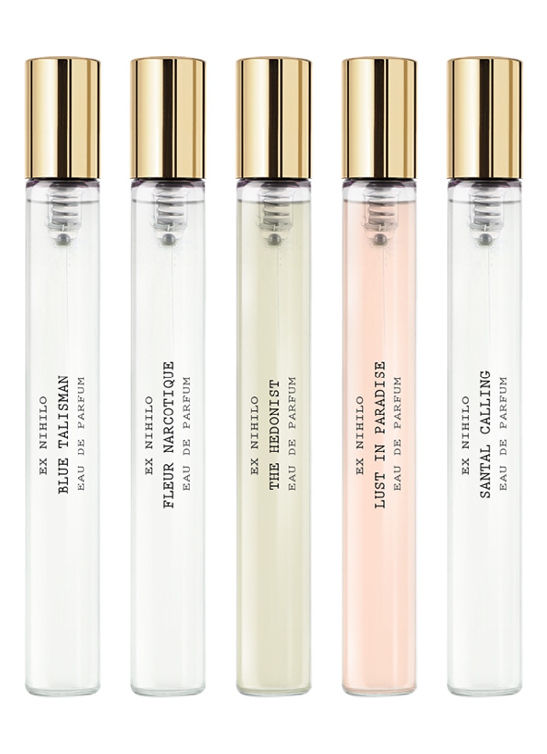 Ex Nihilo Iconique Travel Set Selection Eau de Parfum - mini parfumset - voorkant undefined