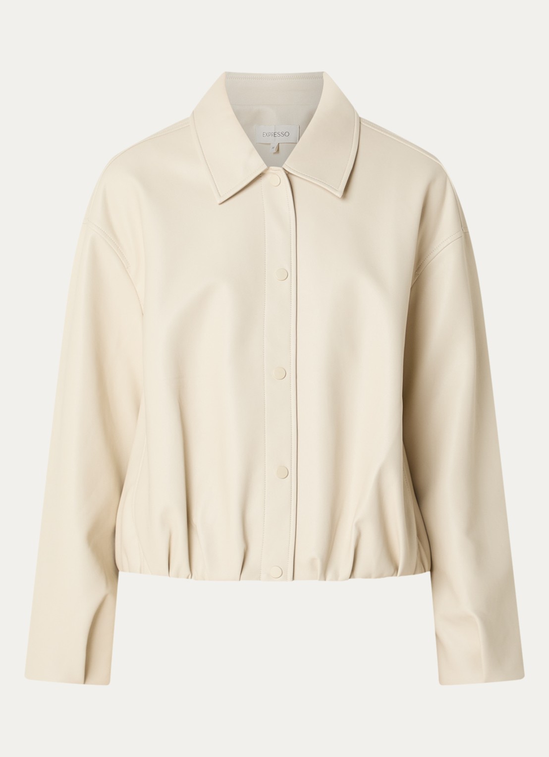 Expresso Jack van imitatieleer - voorkant beige