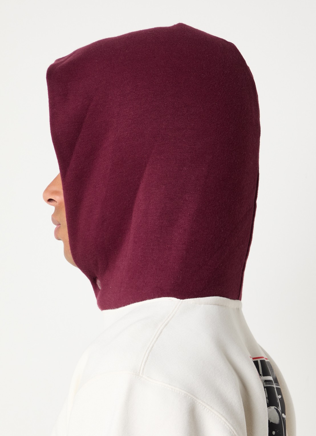 F1 All Hands hoodie met logo- en backprint - detail 4 creme