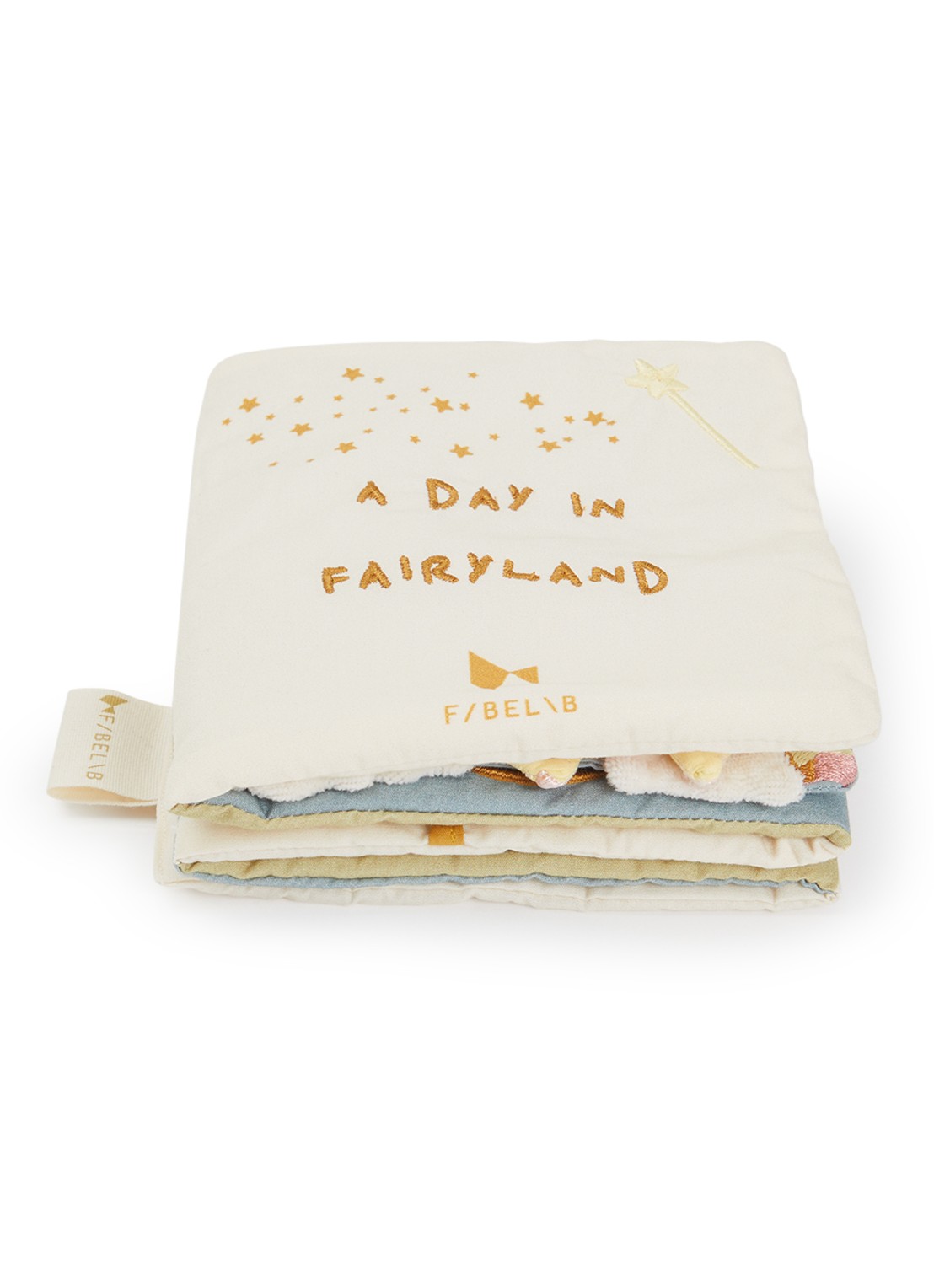 Fabelab Fairy babyboekje - voorkant 2 beige