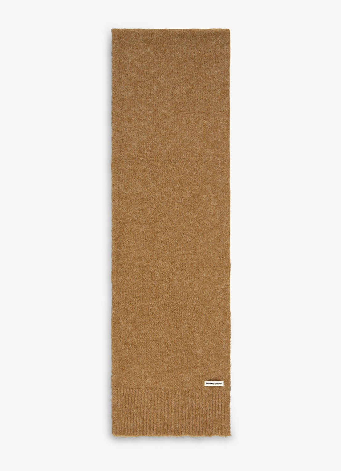 Fabienne Chapot Coco sjaal in wolblend - voorkant camel