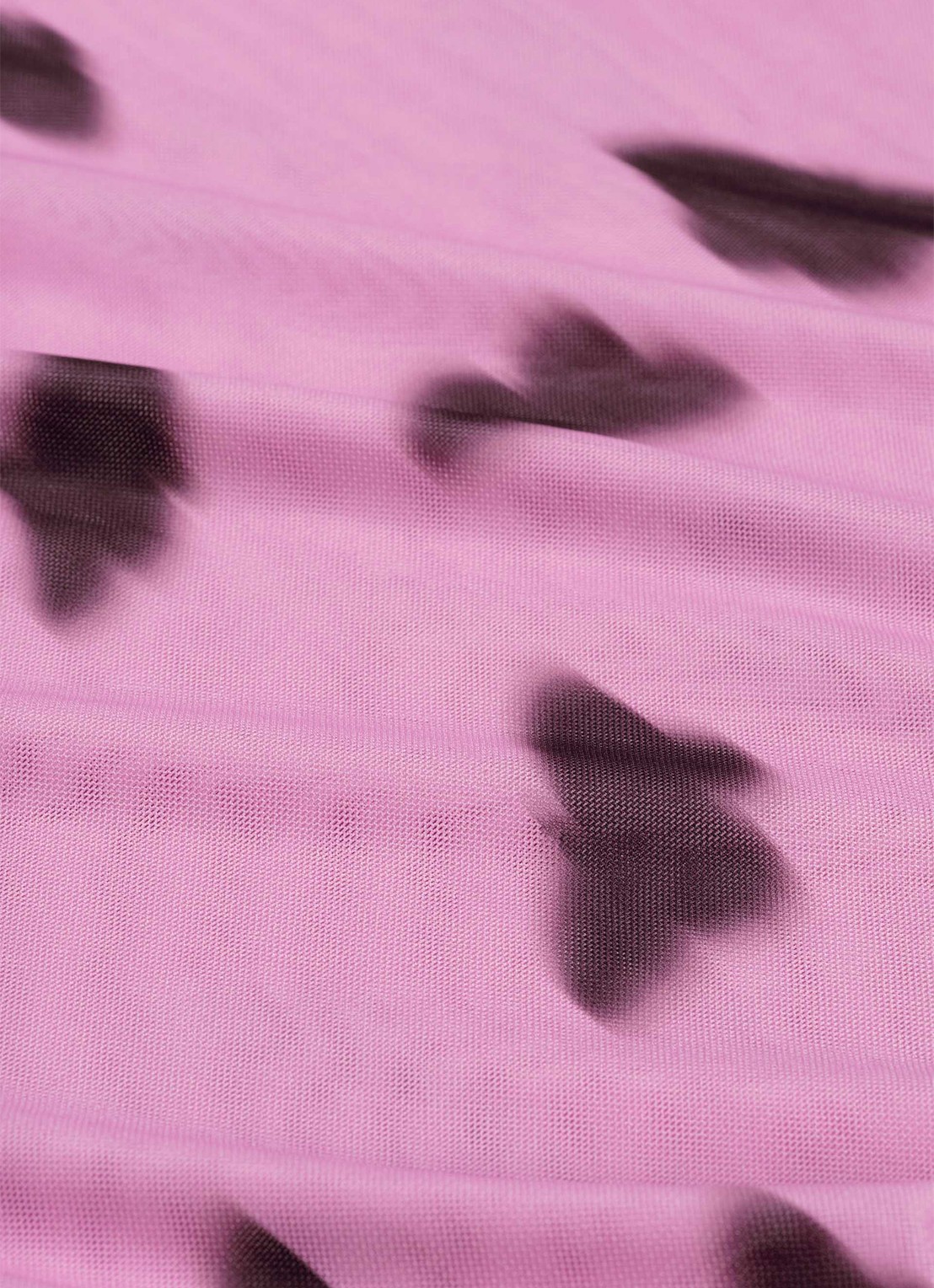 Fabienne Chapot Jadyn top van mesh met print - detail 2 roze