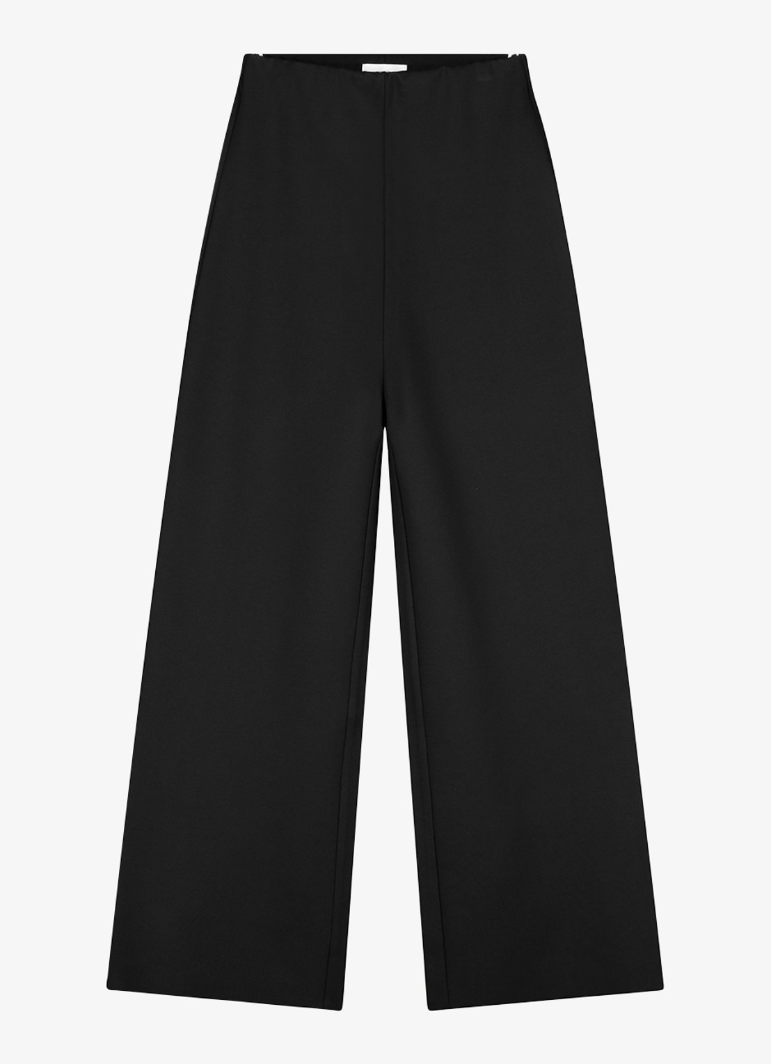 Fabienne Chapot June high waist straight leg pantalon - voorkant 2 zwart