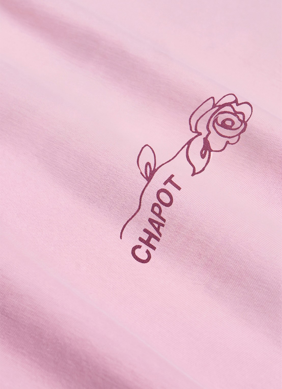 Fabienne Chapot Madeleine longsleeve met logo - detail 2 roze