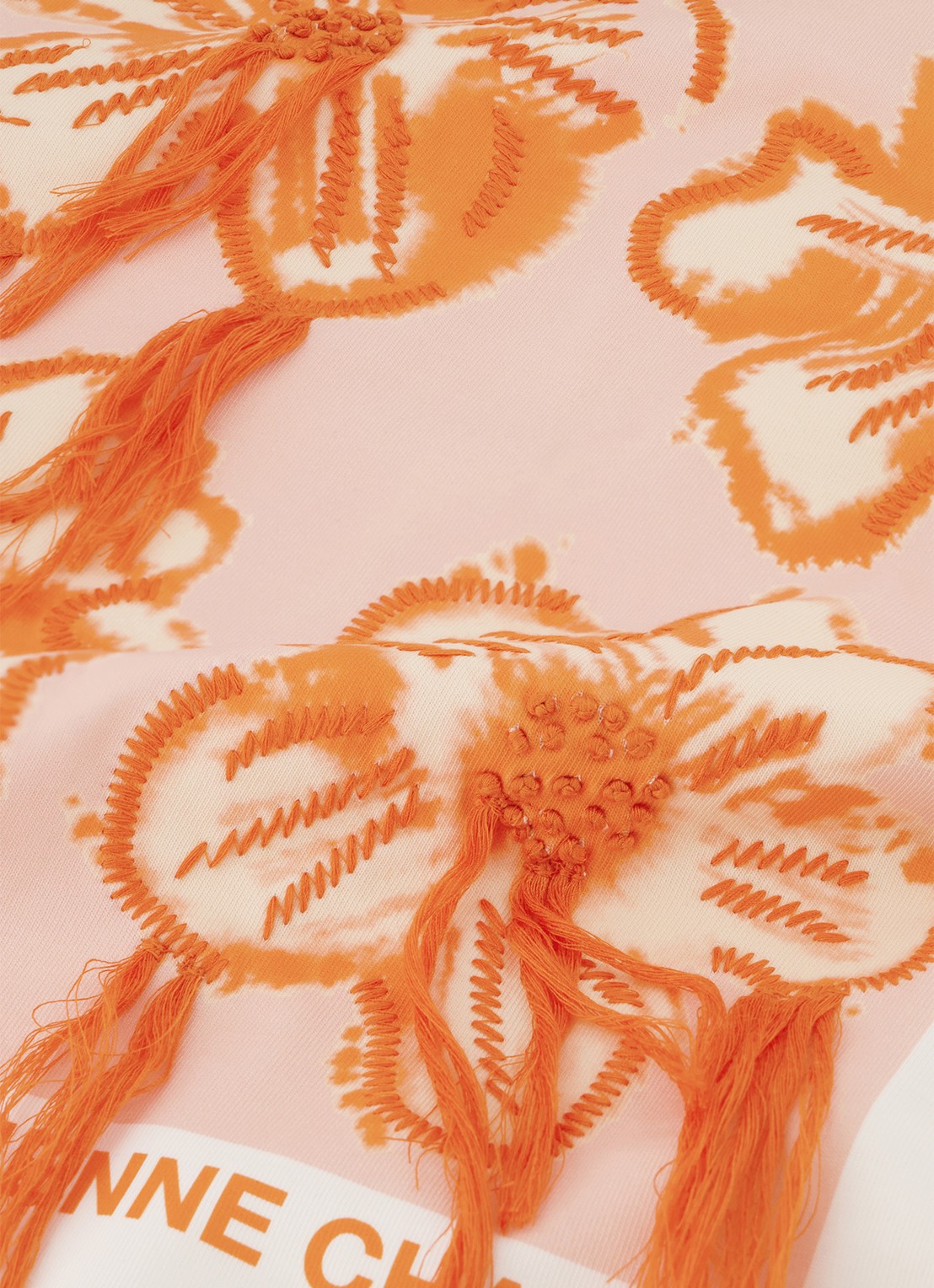 Fabienne Chapot Matilda T-shirt met print en borduring - detail 3 gebroken wit