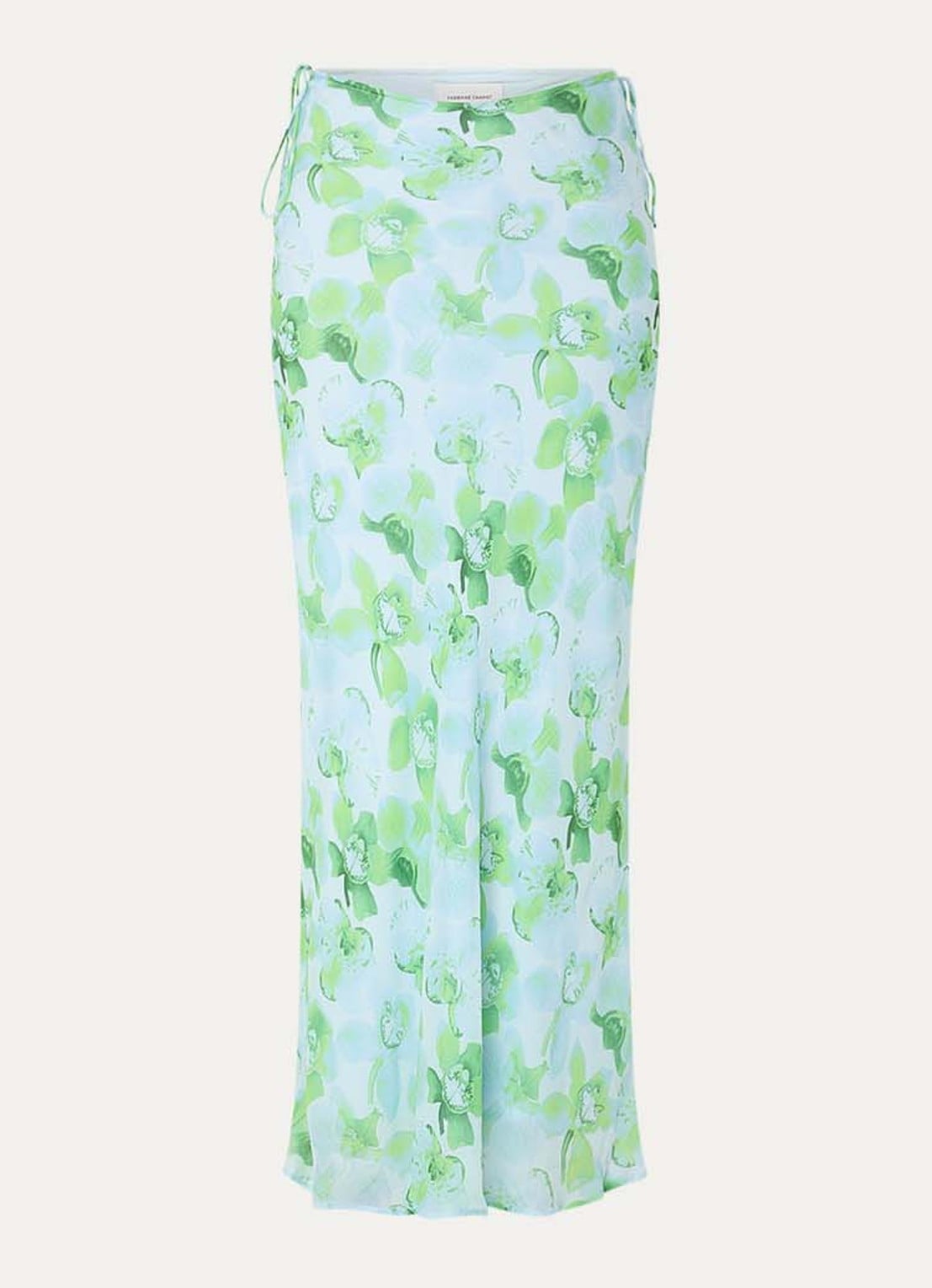 Fabienne Chapot Meia maxi rok met print - voorkant groen
