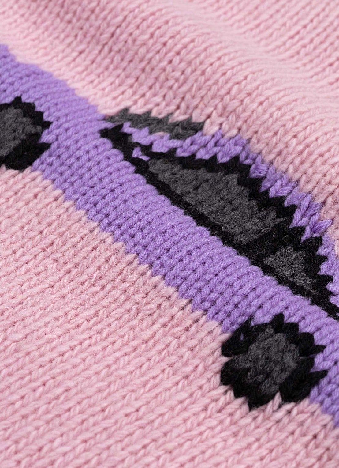 Fabienne Chapot Thelma fijngebreide pullover van wol - detail 3 roze