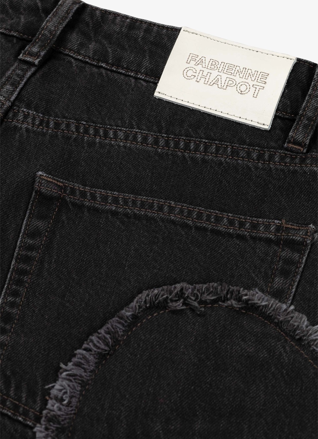 Fabienne Chapot Zoe high waist boyfriend jeans - detail 5 donkergrijs