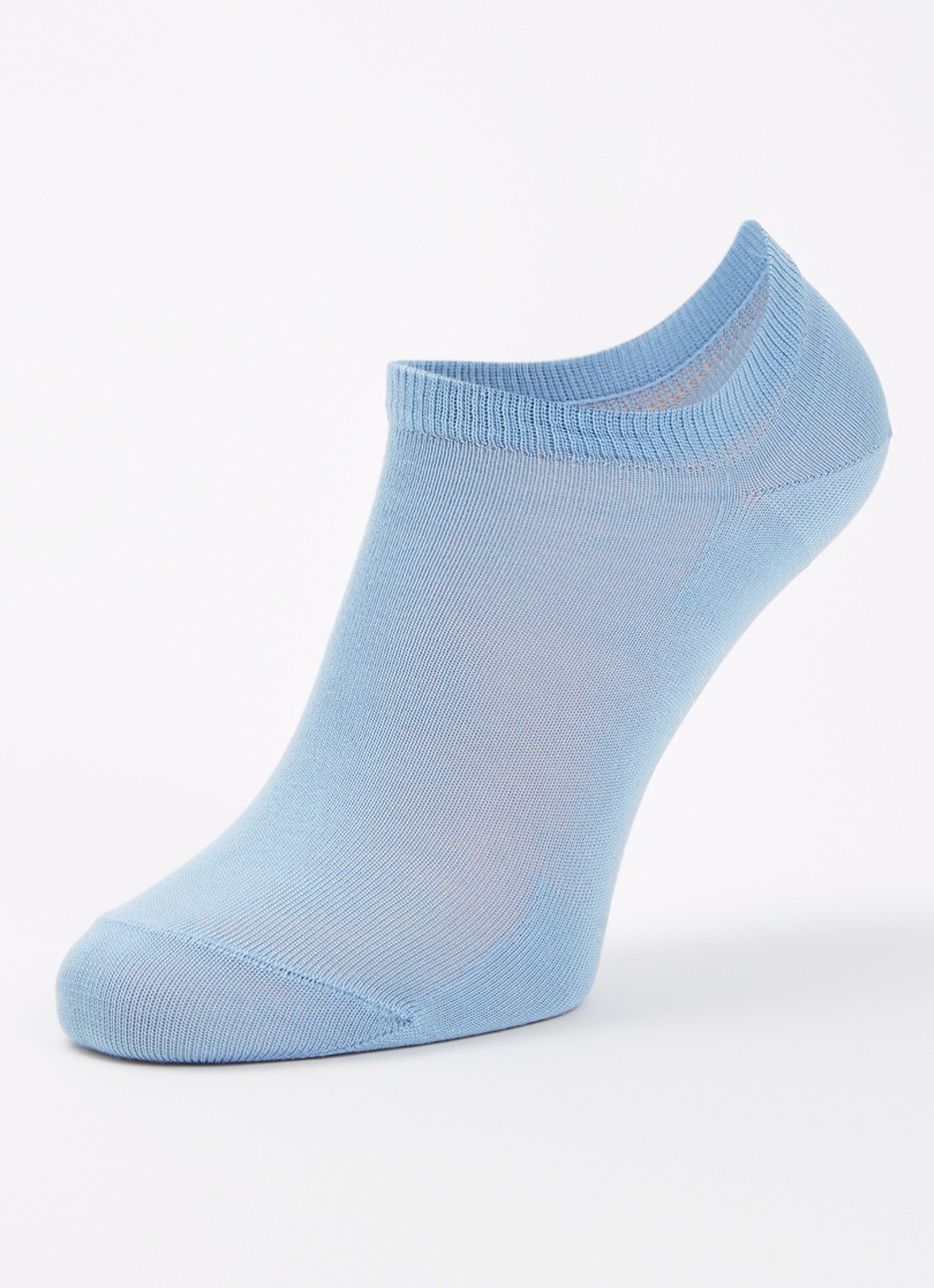 Falke Active Breeze sneakersokken  - detail staalblauw