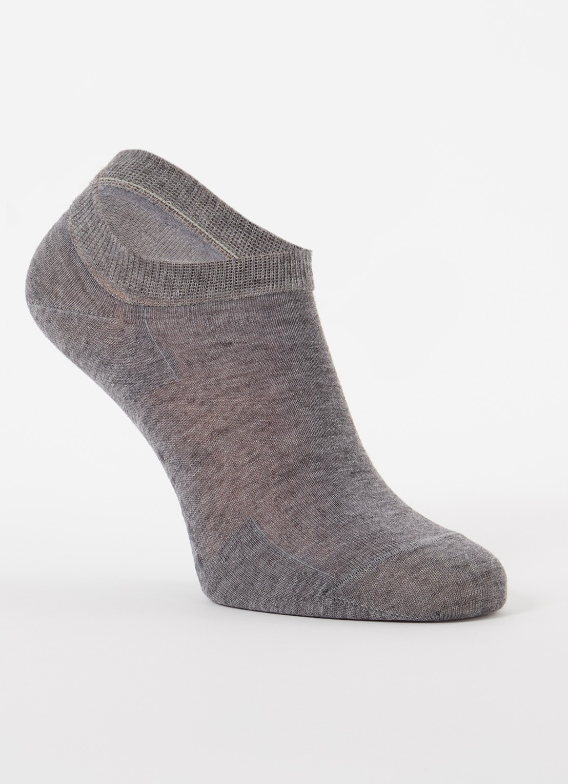 Falke Active Breeze sneakersokken  - voorkant 2 grijsmele