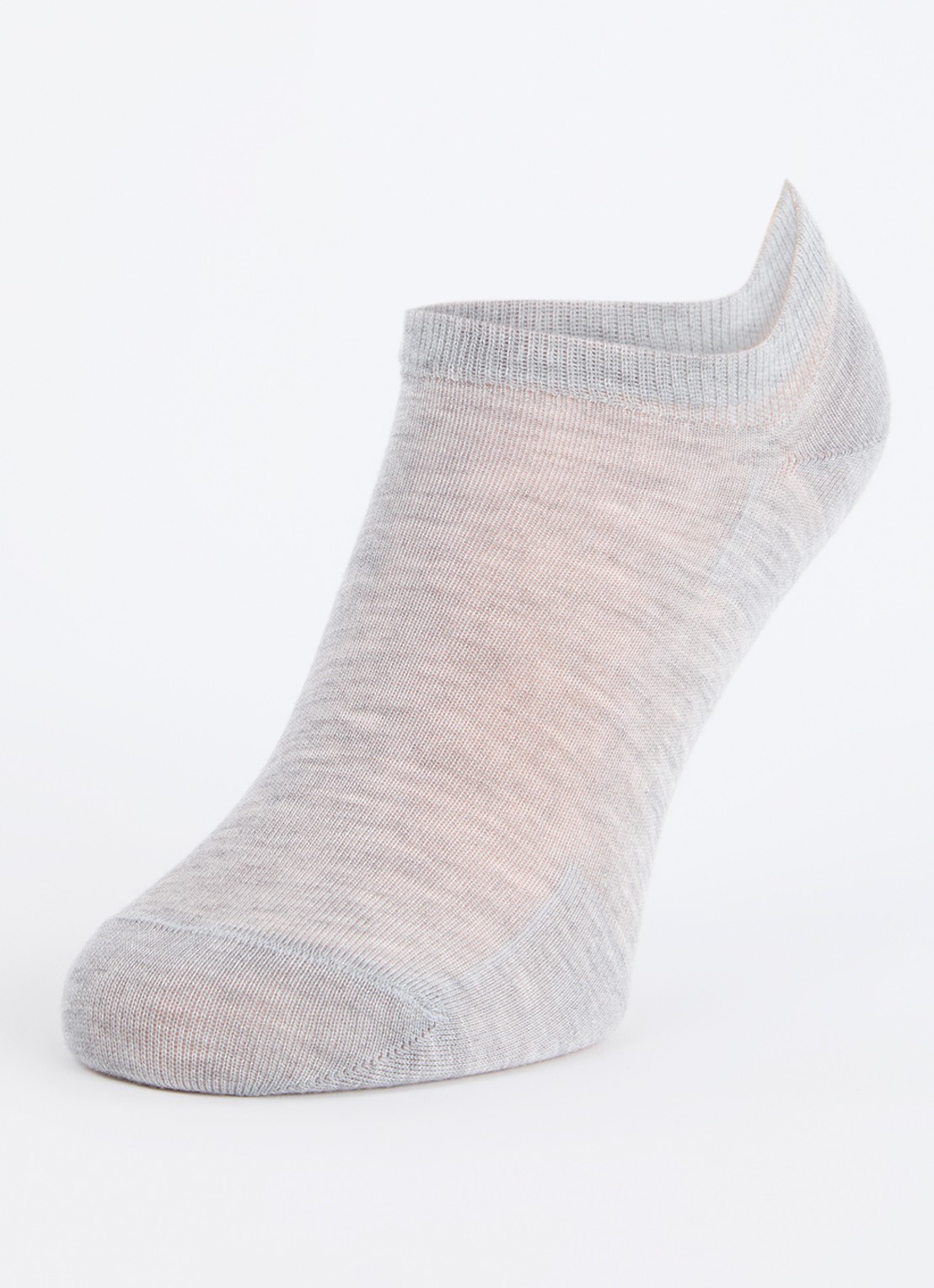 Falke Active Breeze sneakersokken - detail 3 lichtgrijs