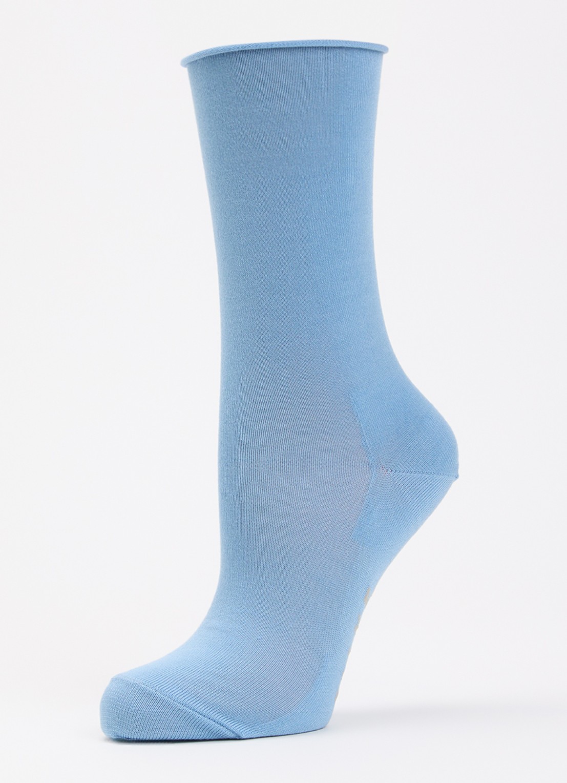 Falke Active Breeze sokken met logo - detail 3 lichtblauw