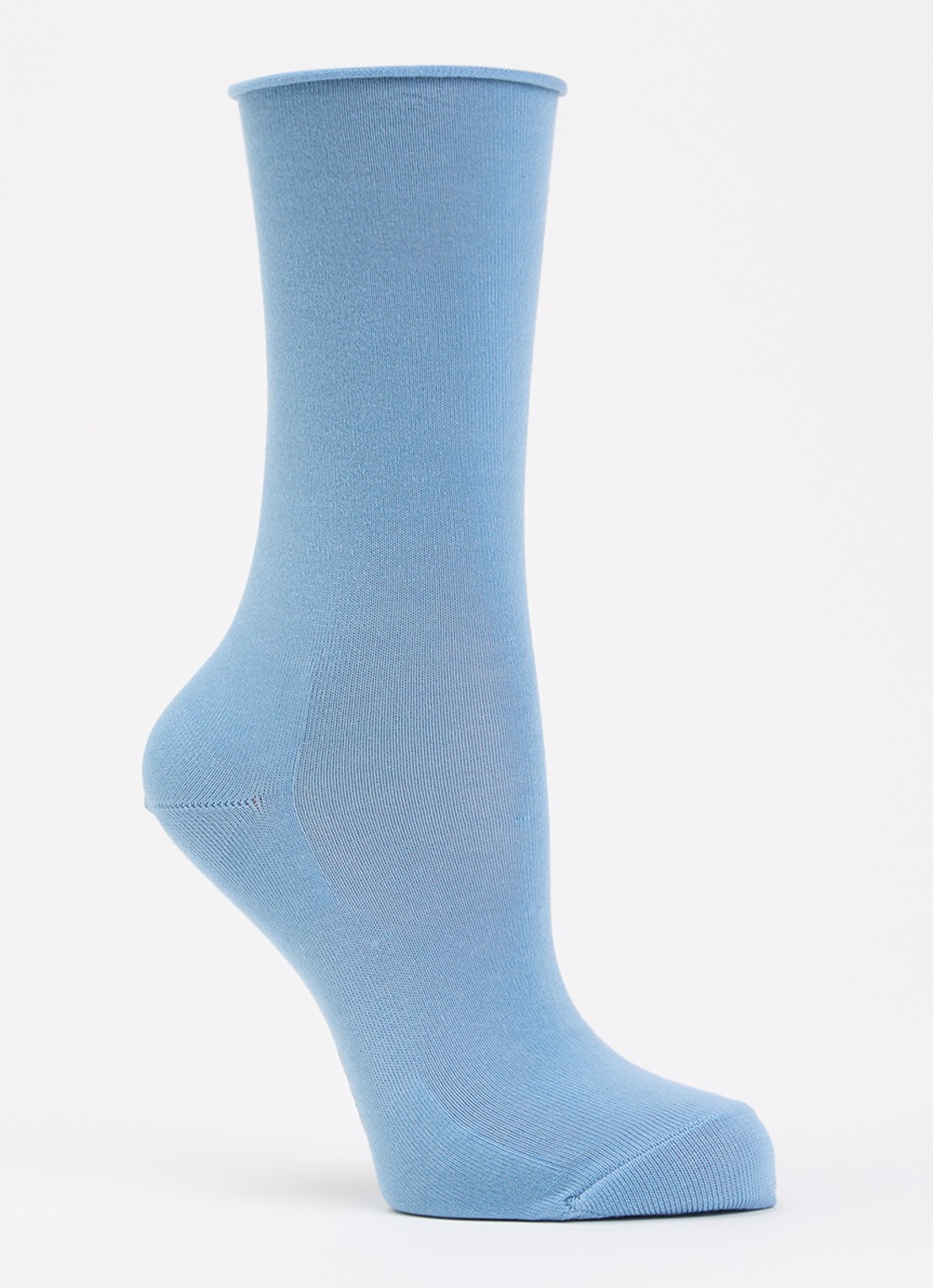 Falke Active Breeze sokken met logo - voorkant lichtblauw
