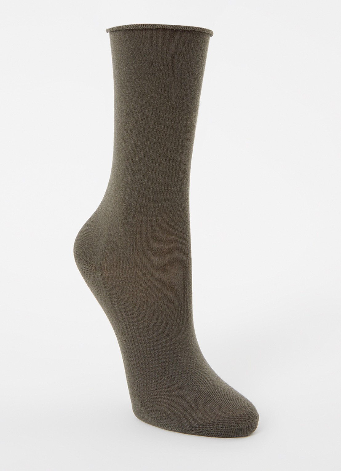 Falke Active Breeze sokken  - voorkant legergroen