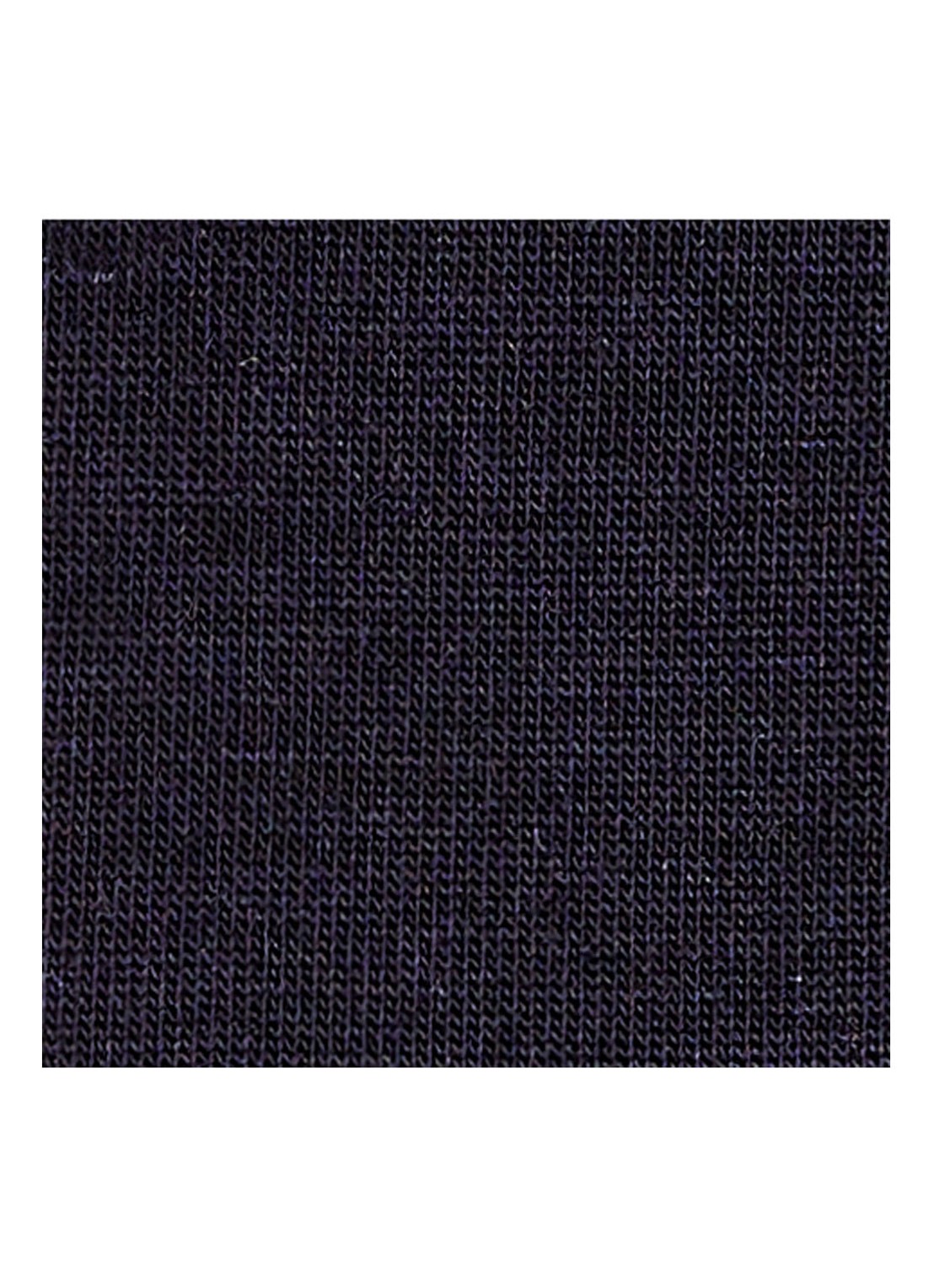 Falke Airport kniekousen in scheerwolblend - detail 8 donkerblauw