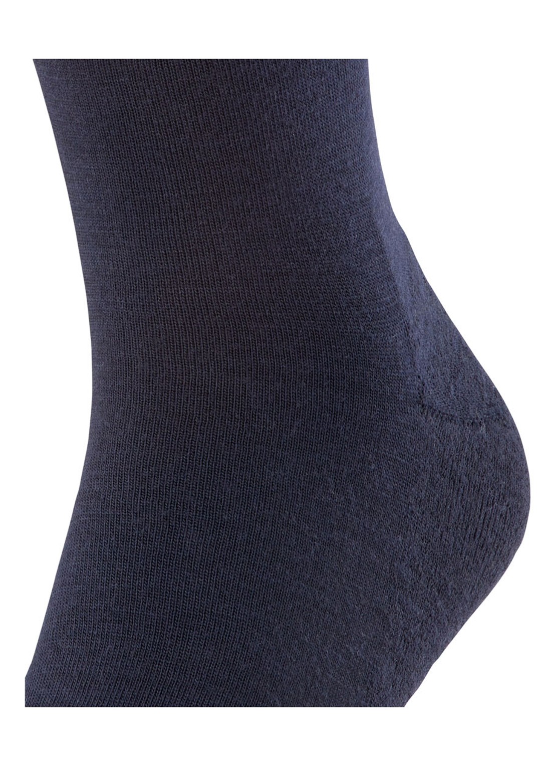 Falke Airport Plus sokken in scheerwolblend - detail 5 donkerblauw