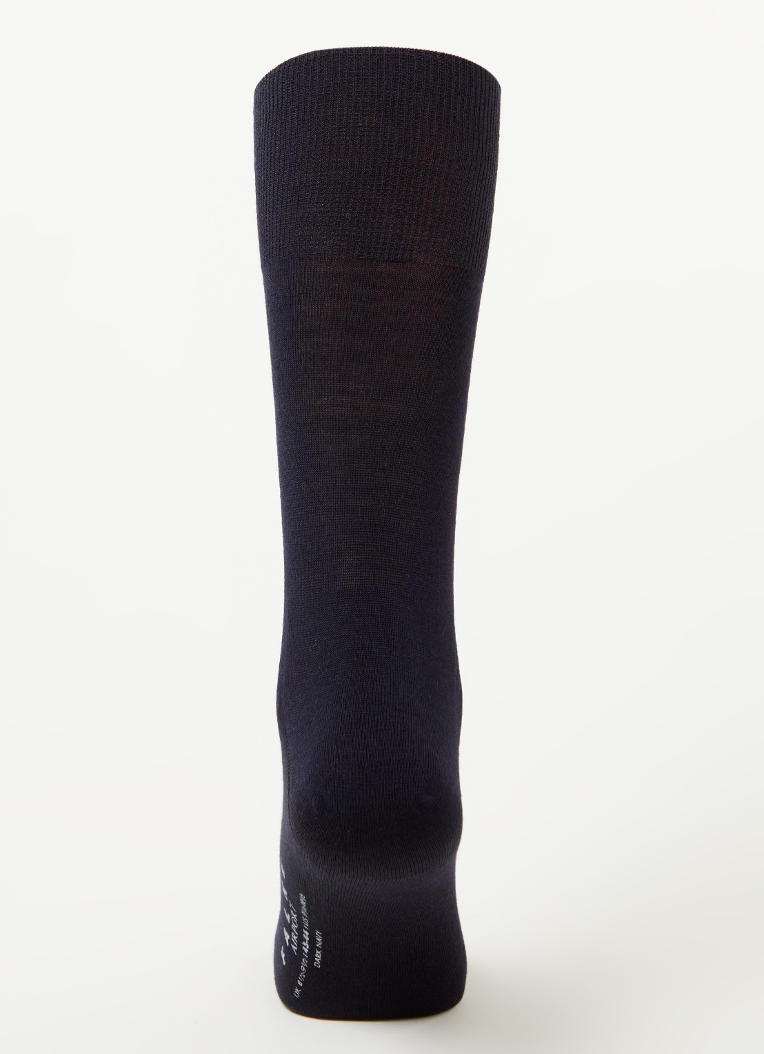Falke Airport sokken in wolblend in 3-pack - voorkant 3 donkerblauw