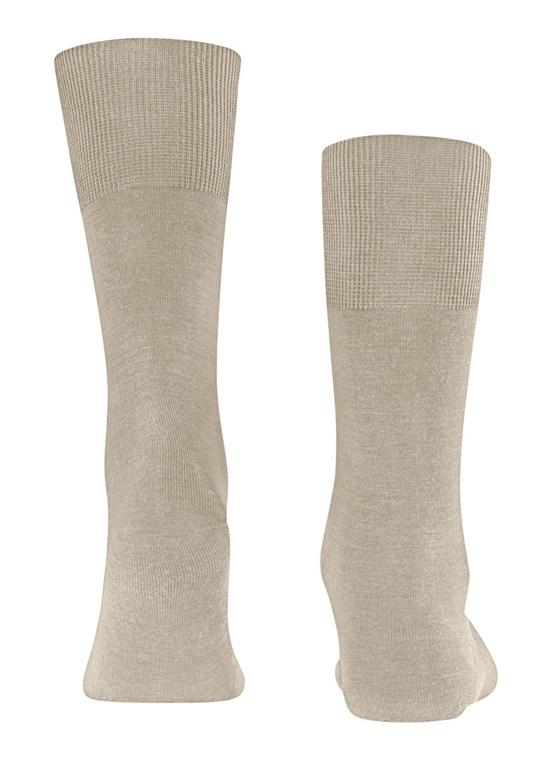 Falke Airport sokken in wolblend  - detail 3 beige