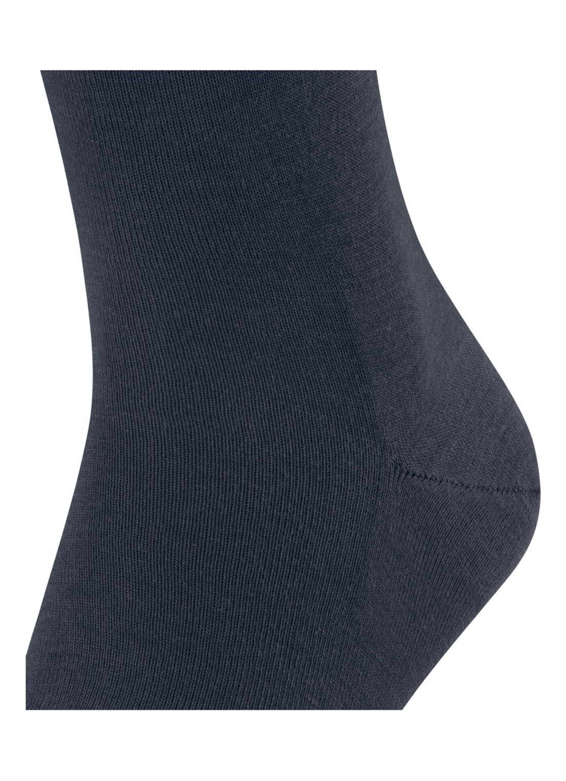 Falke Airport sokken in wolblend  - detail 4 donkerblauw