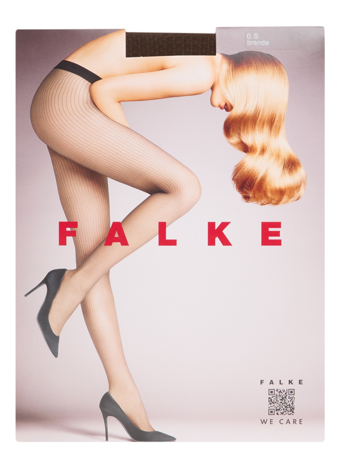 Falke Body Chain panty in 20 denier - voorkant 3 donkerbruin