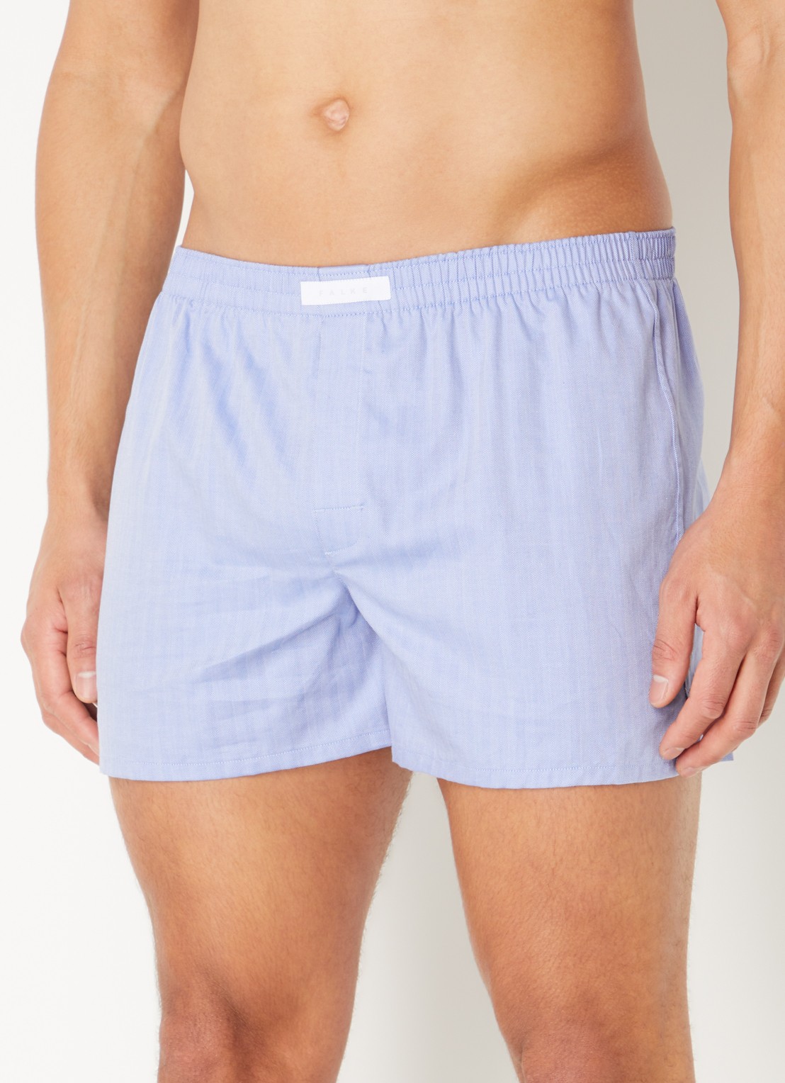Falke Boxershort met logo  - detail 4 blauw
