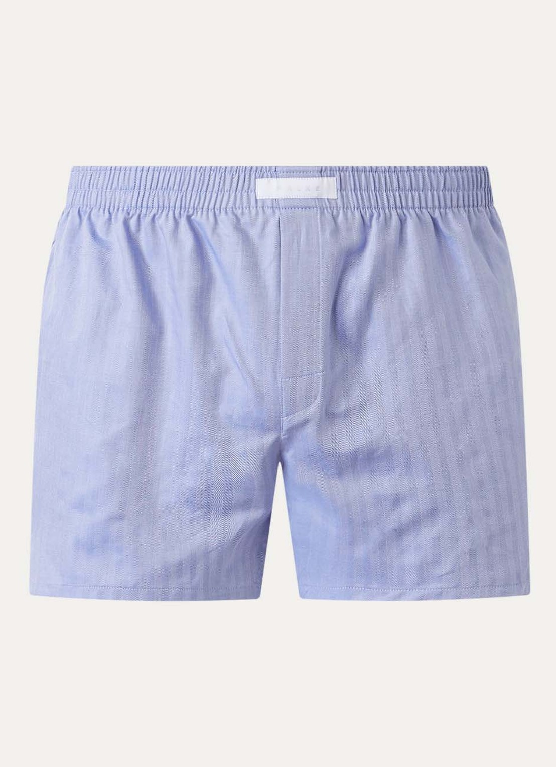 Falke Boxershort met logo  - voorkant blauw