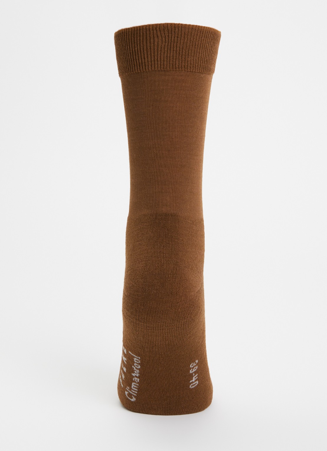 Falke Clima Cool sokken in wolblend  - voorkant 3 roestbruin