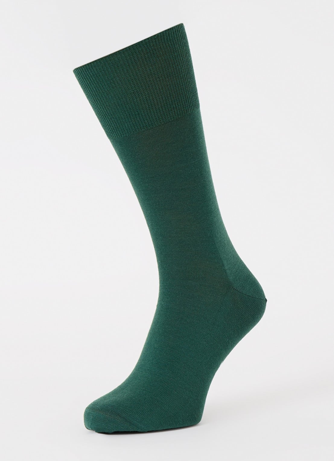 Falke Climawool sokken in scheerwolblend - detail 3 groen