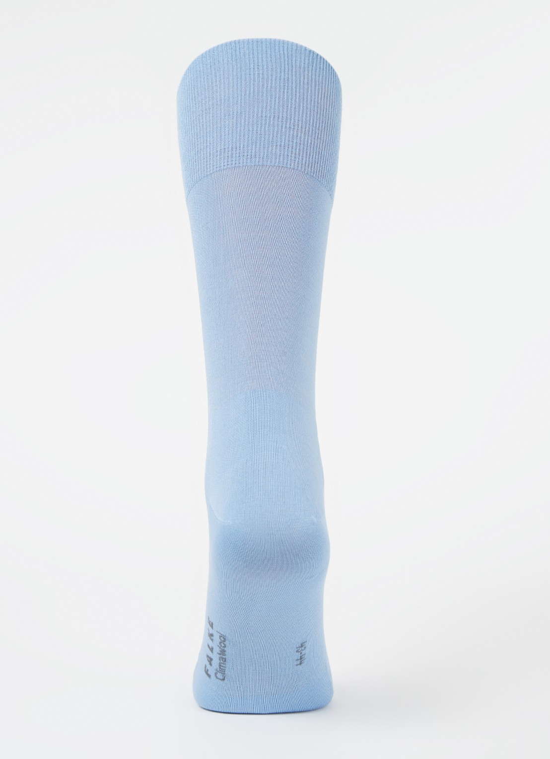 Falke Climawool sokken in scheerwolblend - voorkant 2 lichtblauw