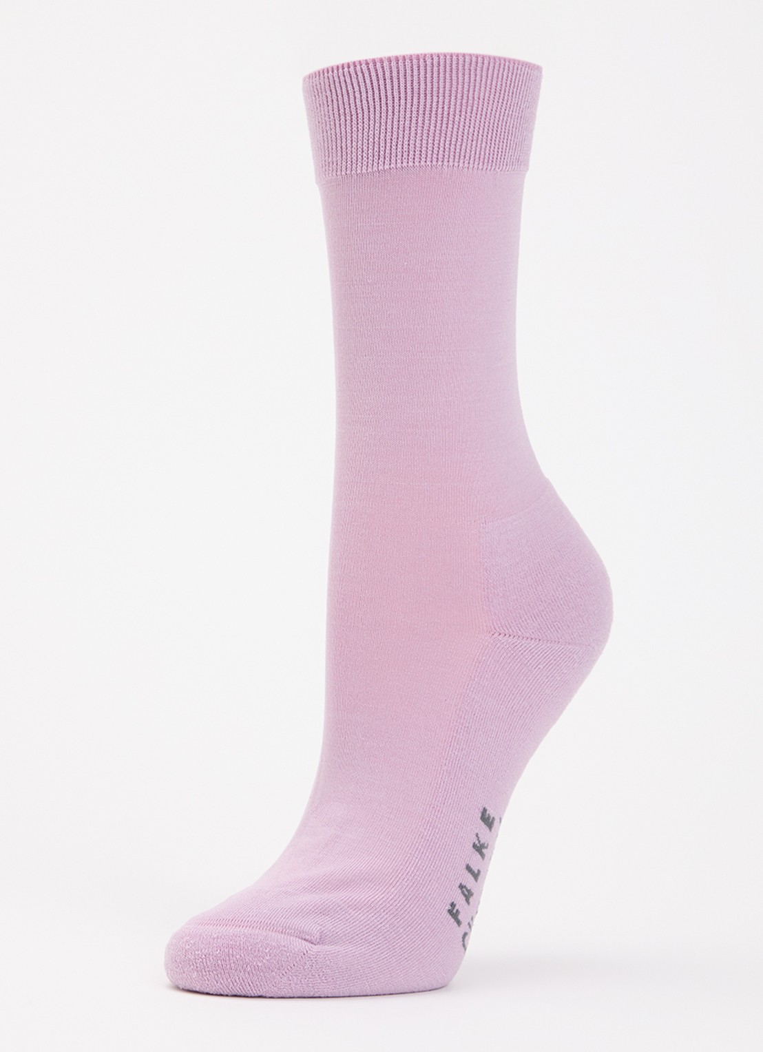 Falke Climawool sokken in wolblend - detail lila