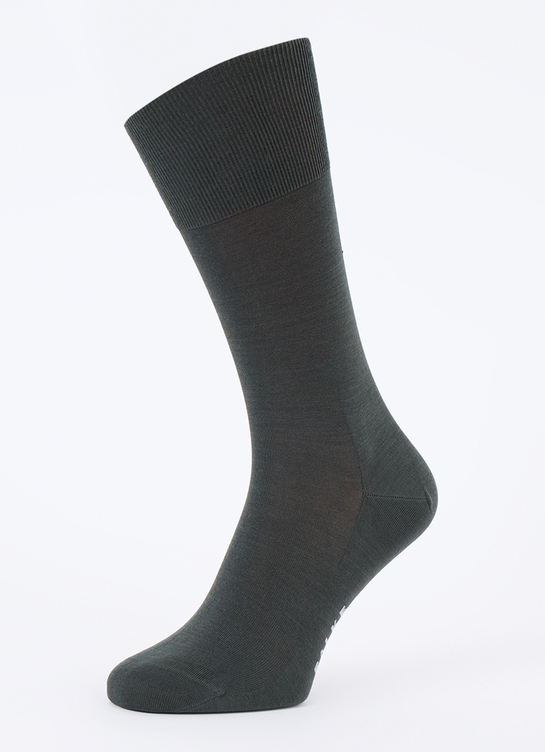 Falke Climawool sokken in wolblend - detail 3 donkergroen