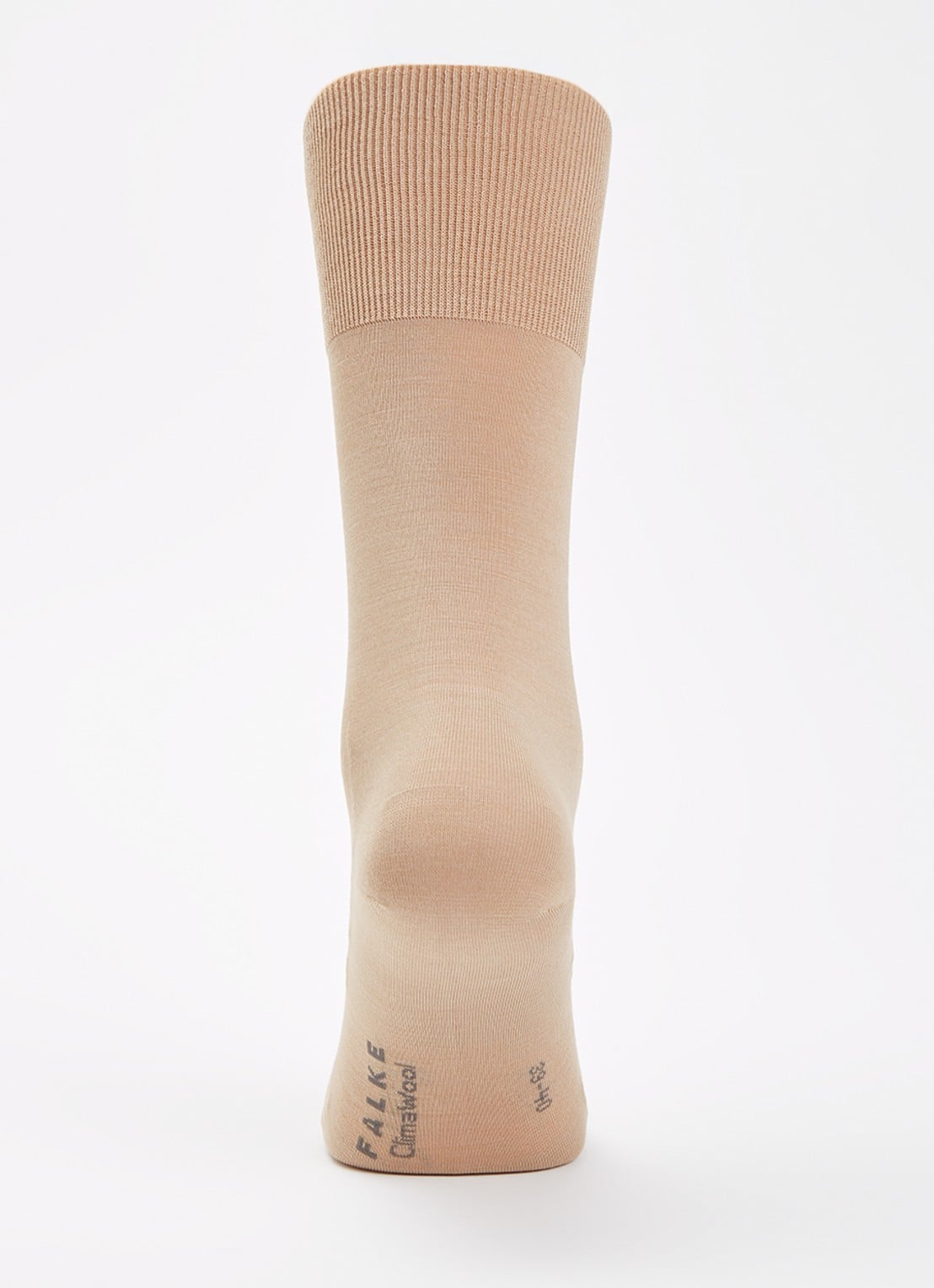 Falke Climawool sokken in wolblend - voorkant 3 camel