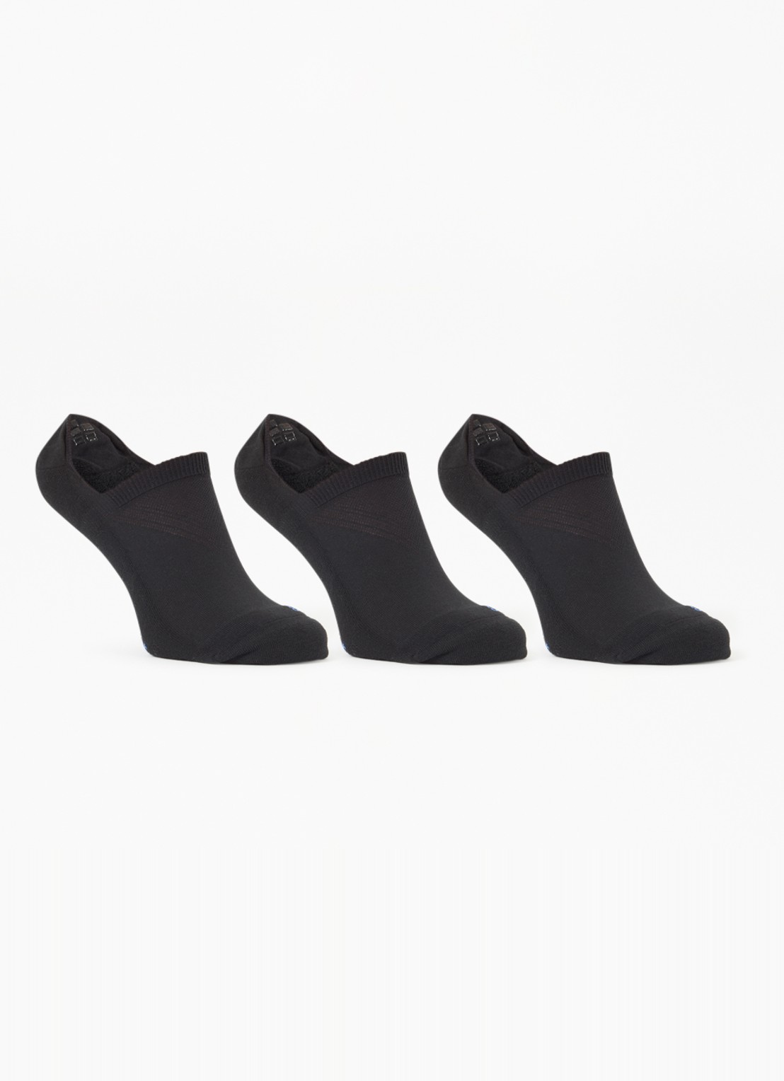 Falke Cool Kick sneakersokken in 3-pack - voorkant 2 zwart