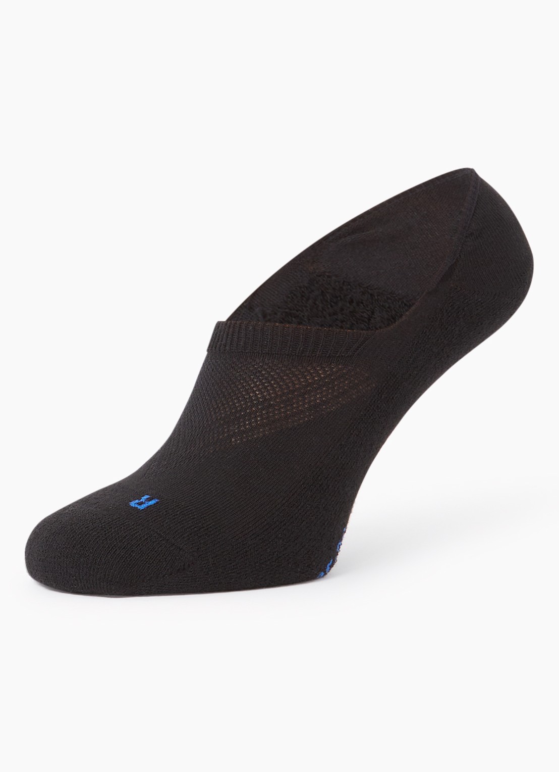 Falke Cool Kick sneakersokken met logo - detail zwart