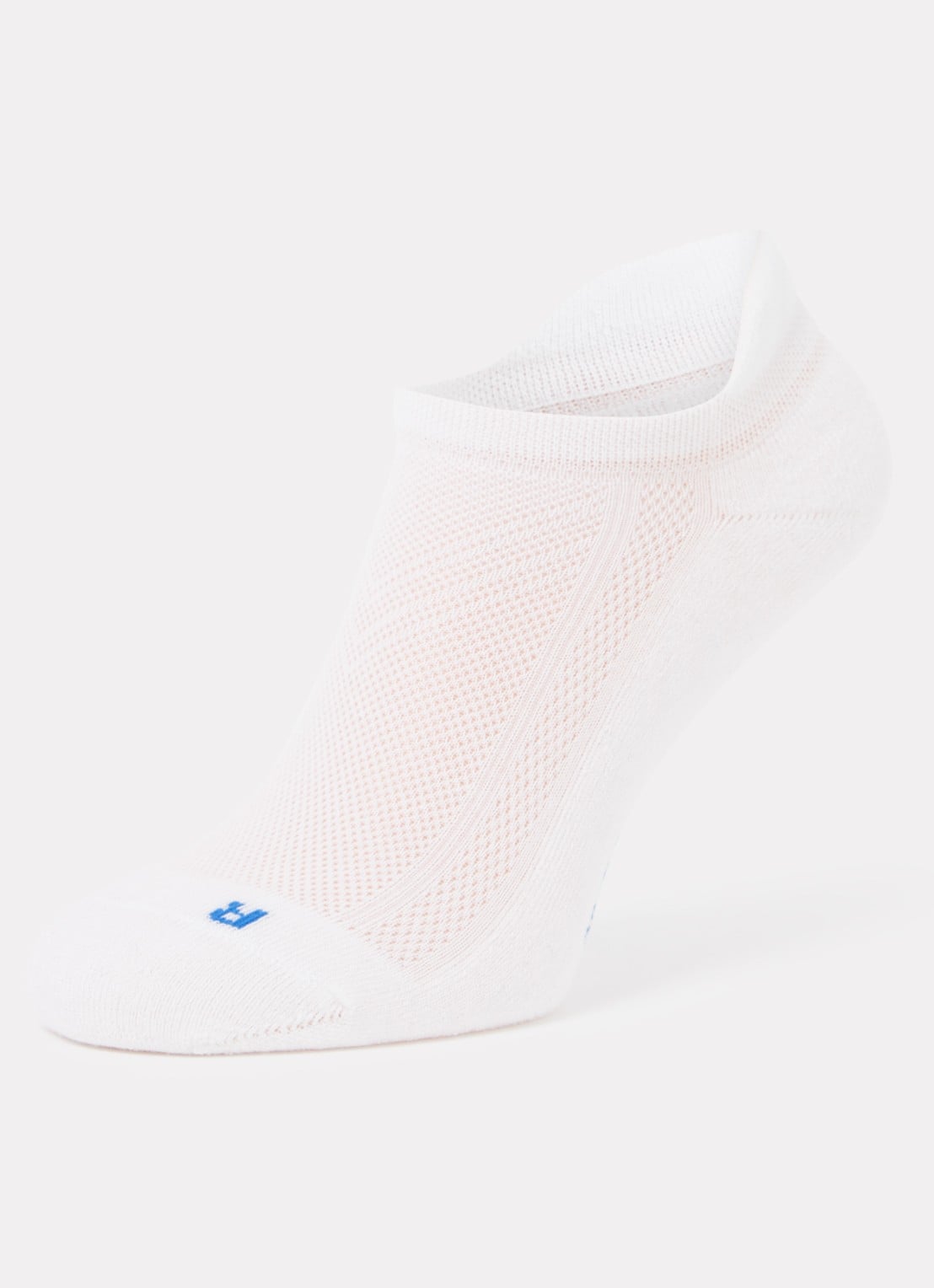 Falke Cool Kick sneakersokken met logo - detail wit