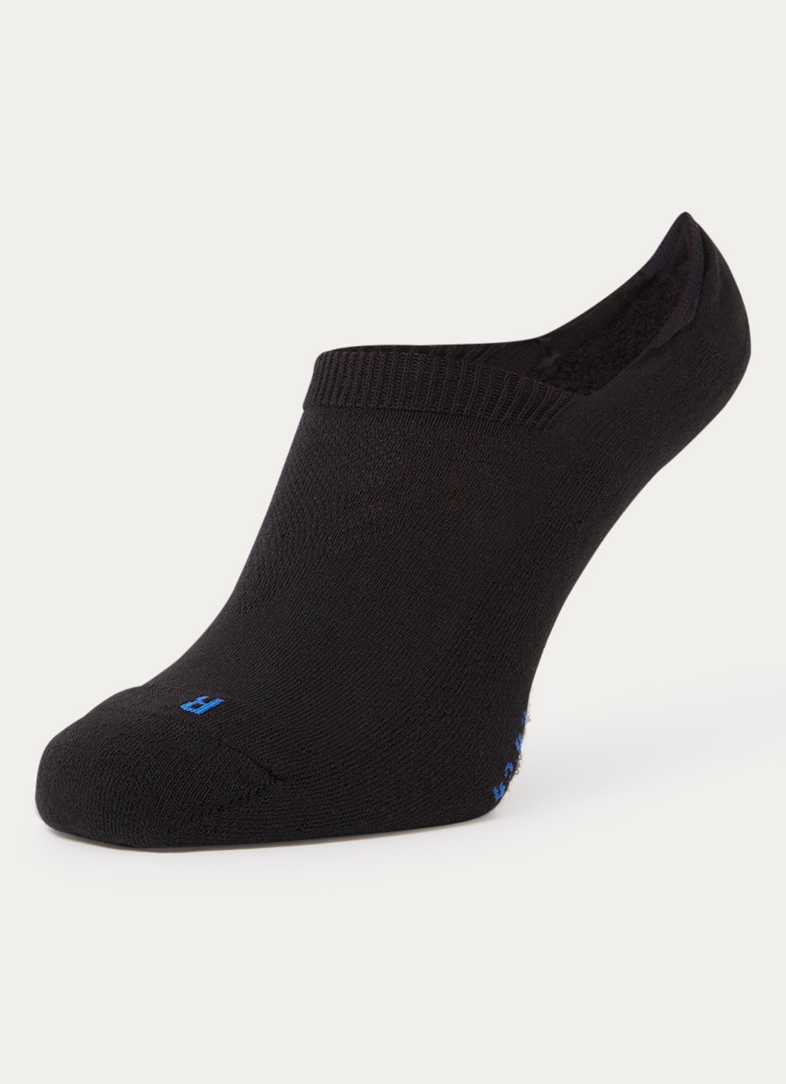 Falke Cool Kick sneakersokken met logo - detail 3 zwart