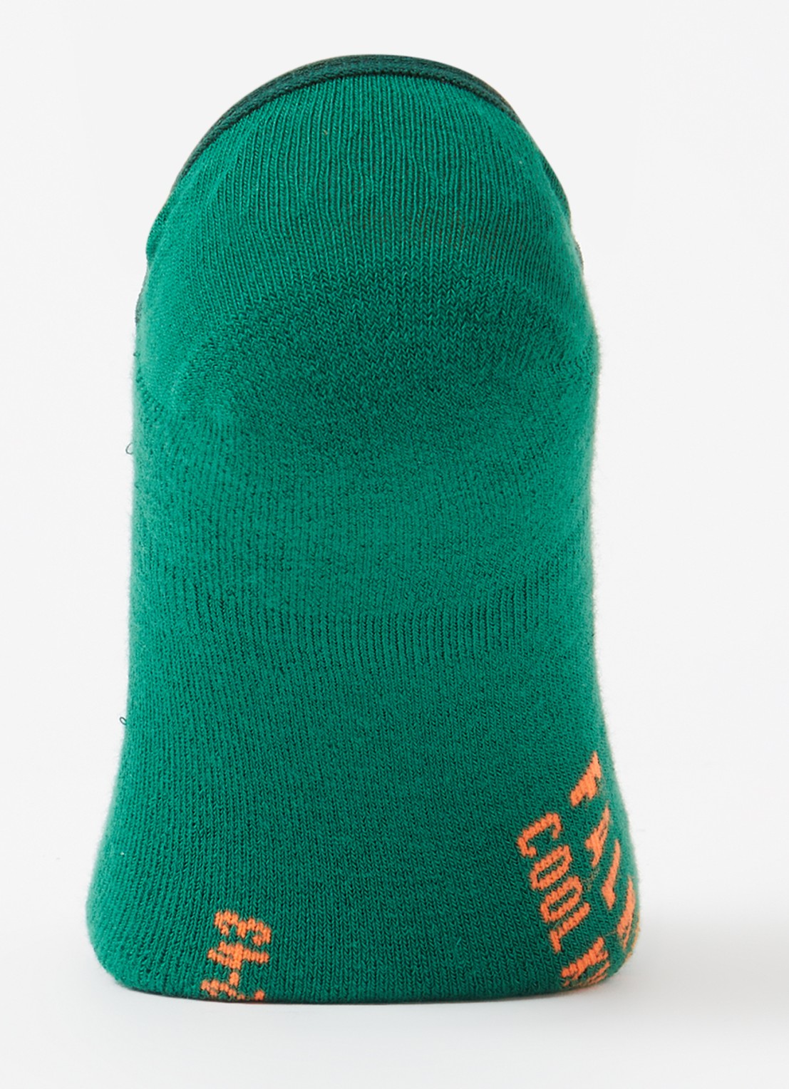 Falke Cool Kick sneakersokken met logo - voorkant 3 groen
