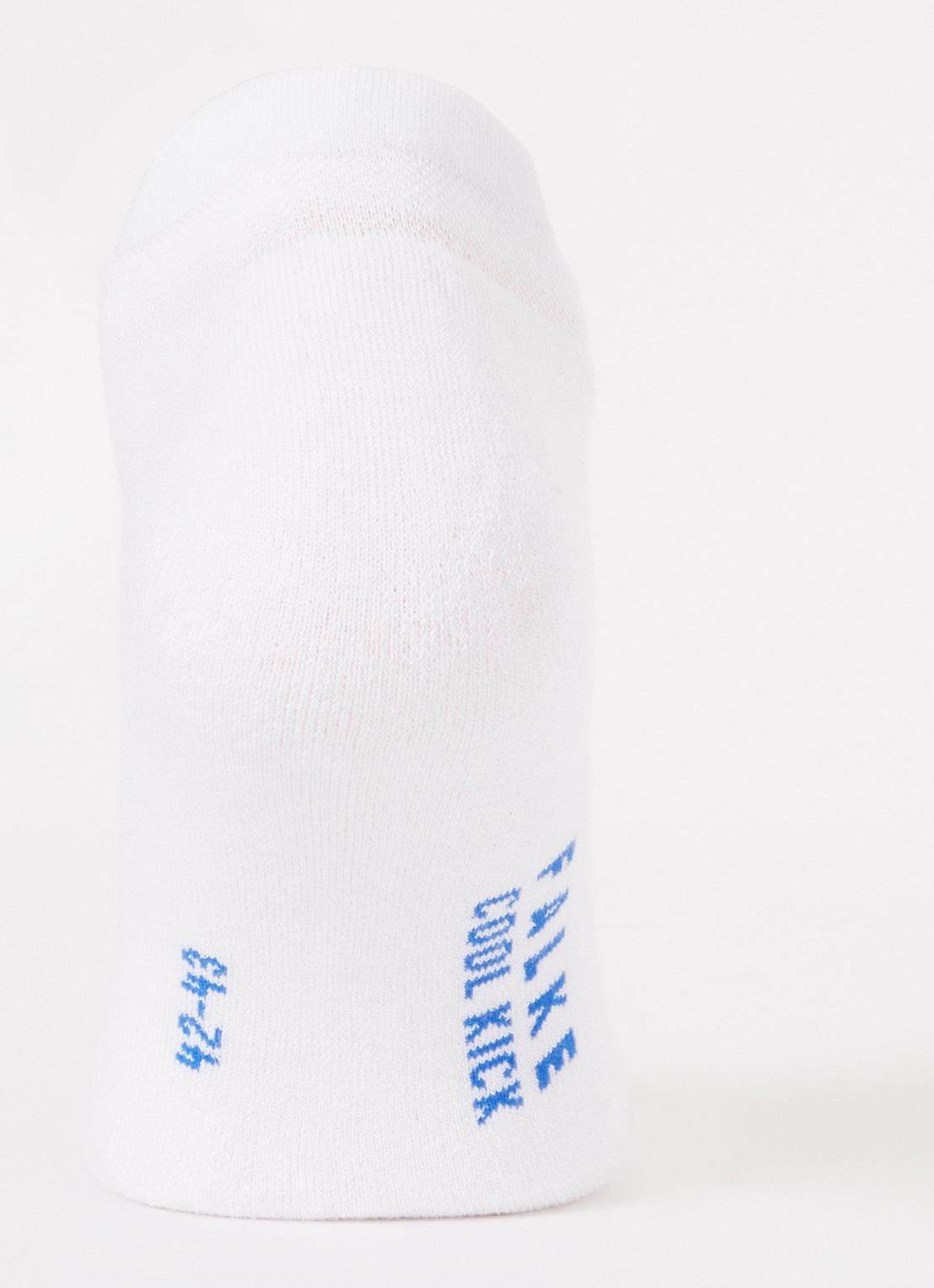 Falke Cool Kick sneakersokken met logo - voorkant 3 wit