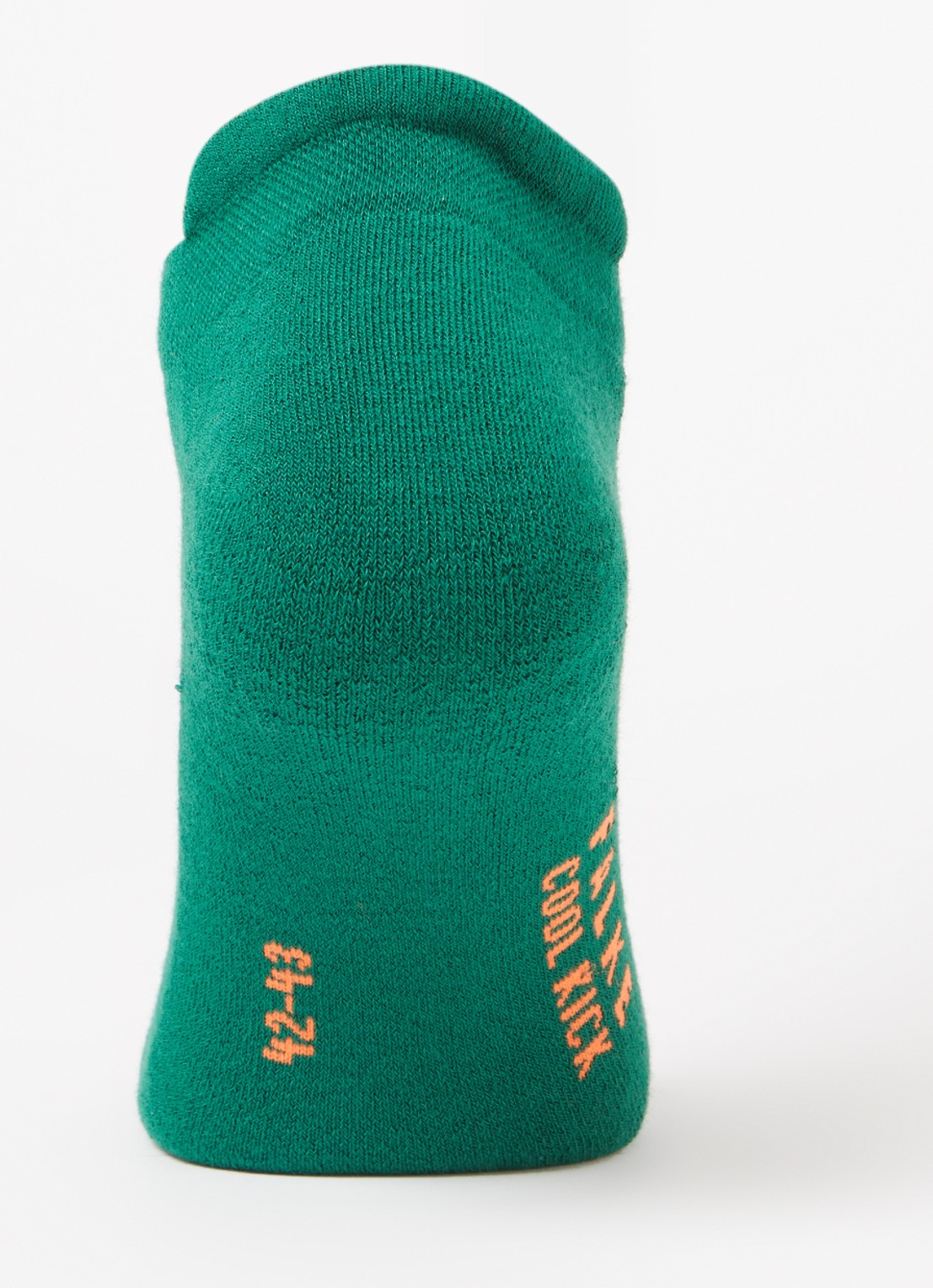 Falke Cool Kick sneakersokken met logo - voorkant 3 groen