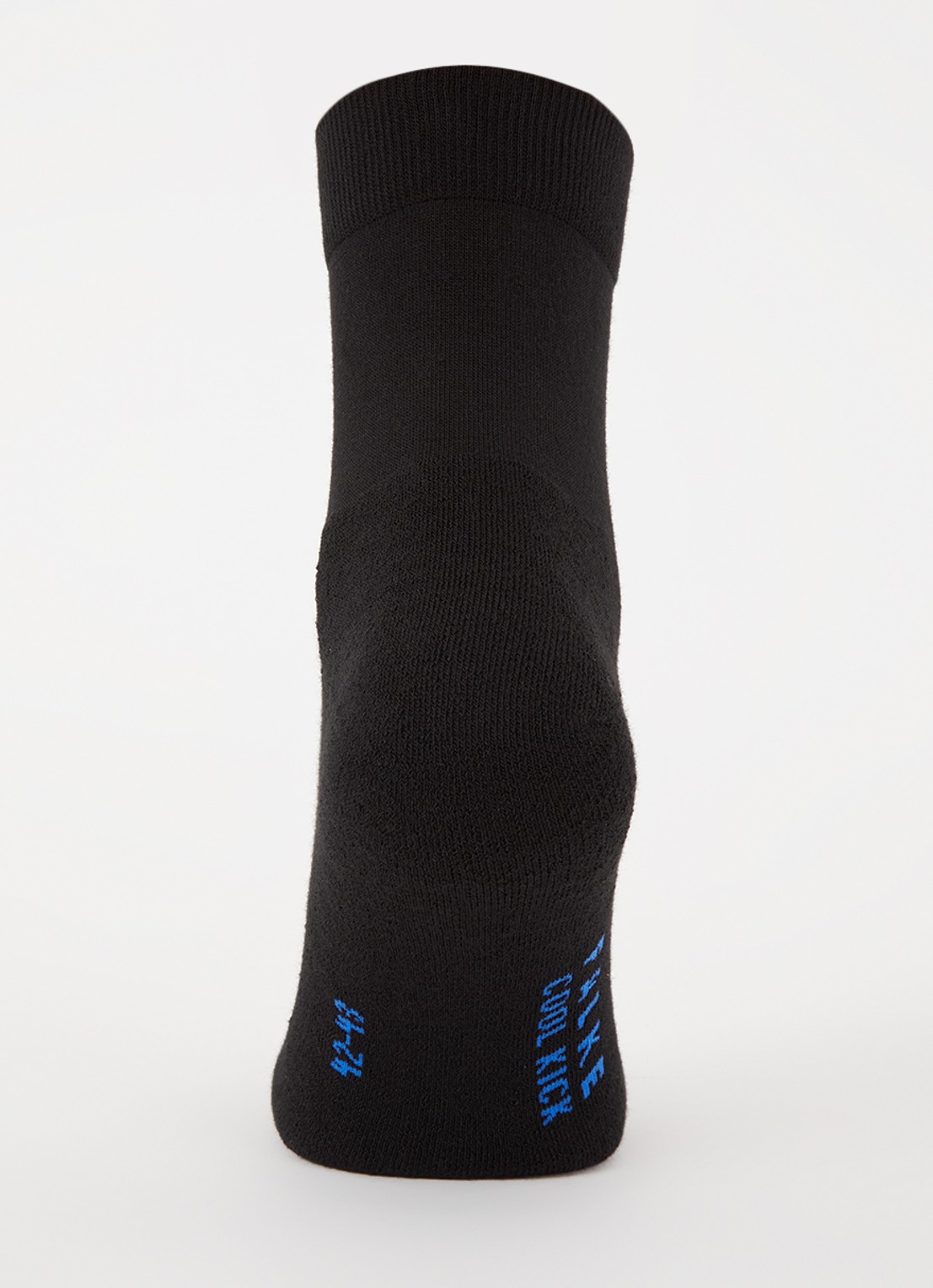 Falke Cool Kick sokken met logo - voorkant 2 zwart